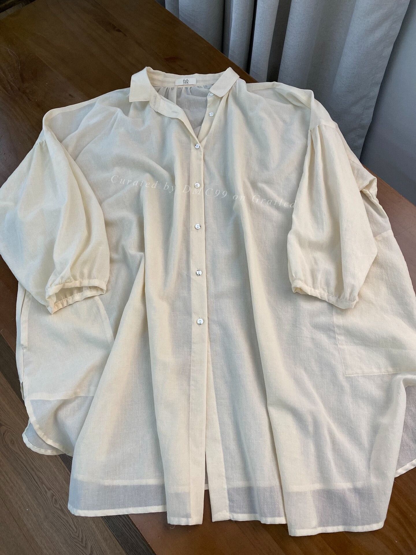 Other Japanese Niche Bubble Sleeve Shirt Size M / US 6-8 / IT 42-44 - 1 Thumbnail