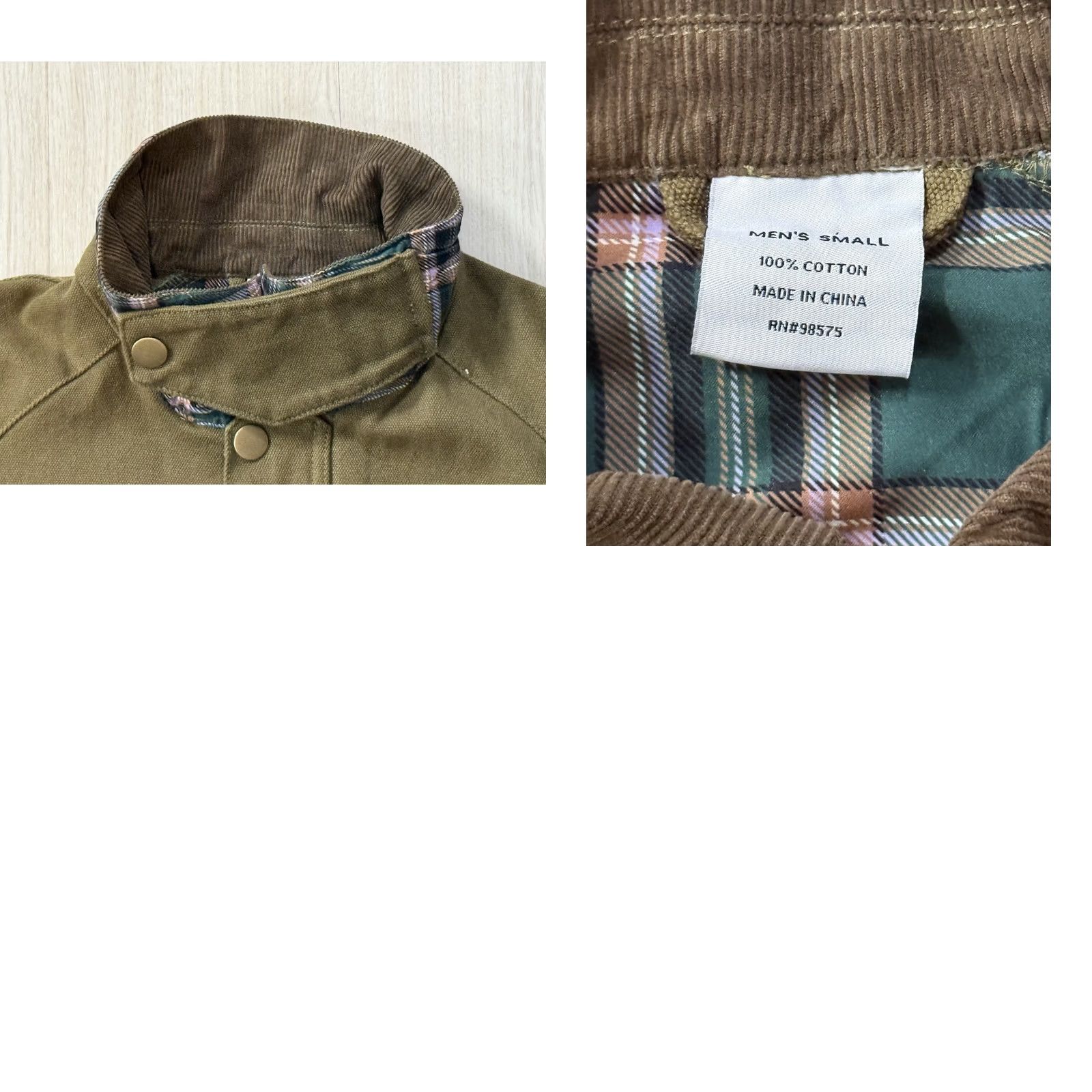 Vintage VINTAGE Laphroaig Jacket Coat Workwear Small Green Bomber Men Regular Size S Zip Button Snap Pockets Lined All Seasons Embroidered Logo Size US S / EU 44-46 / 1 - 8 Thumbnail