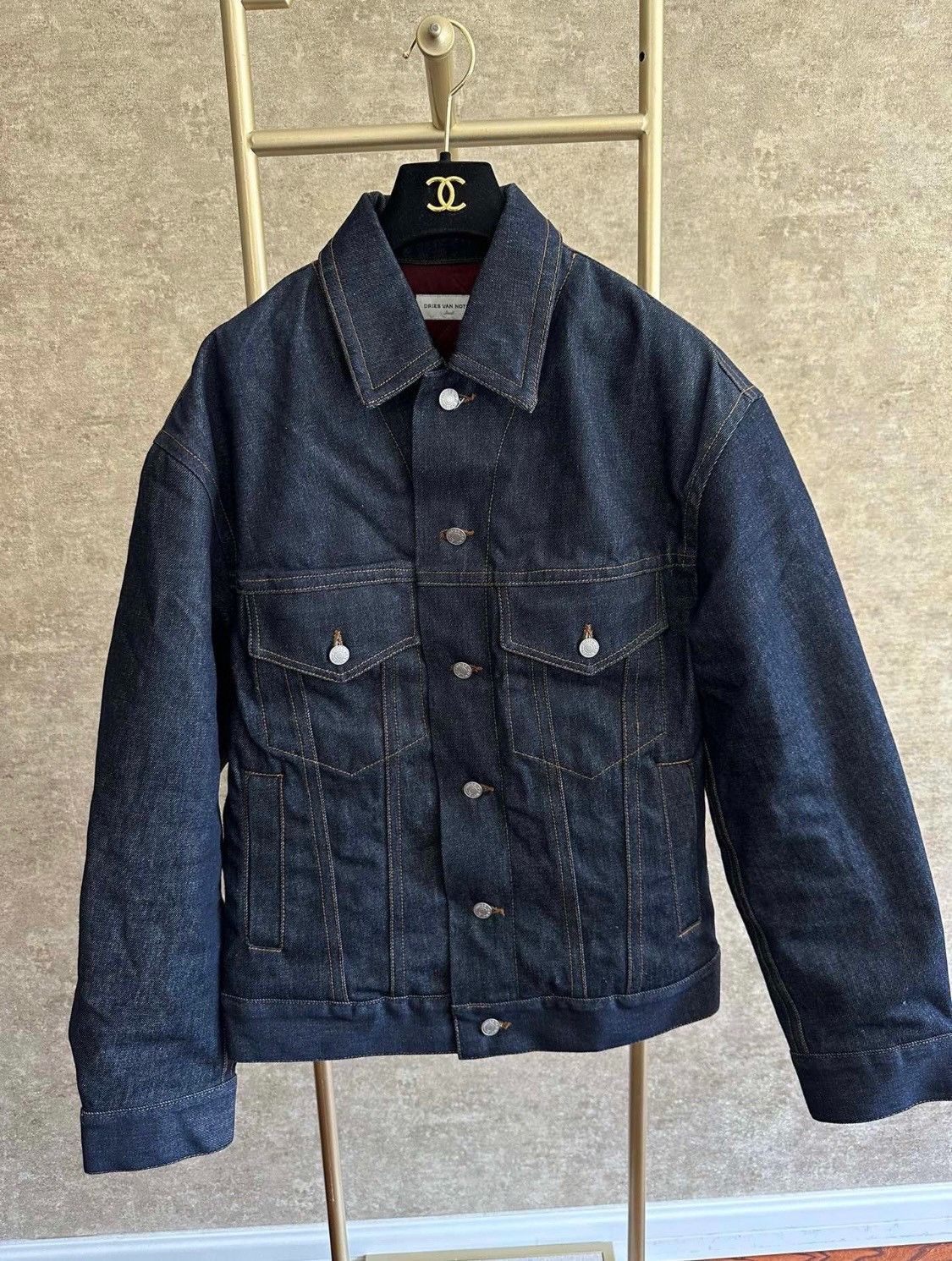 Dries Van Noten Dries van noten Cotton denim jacket 2501-Nextarrow Size US S / EU 44-46 / 1 - 1 Thumbnail
