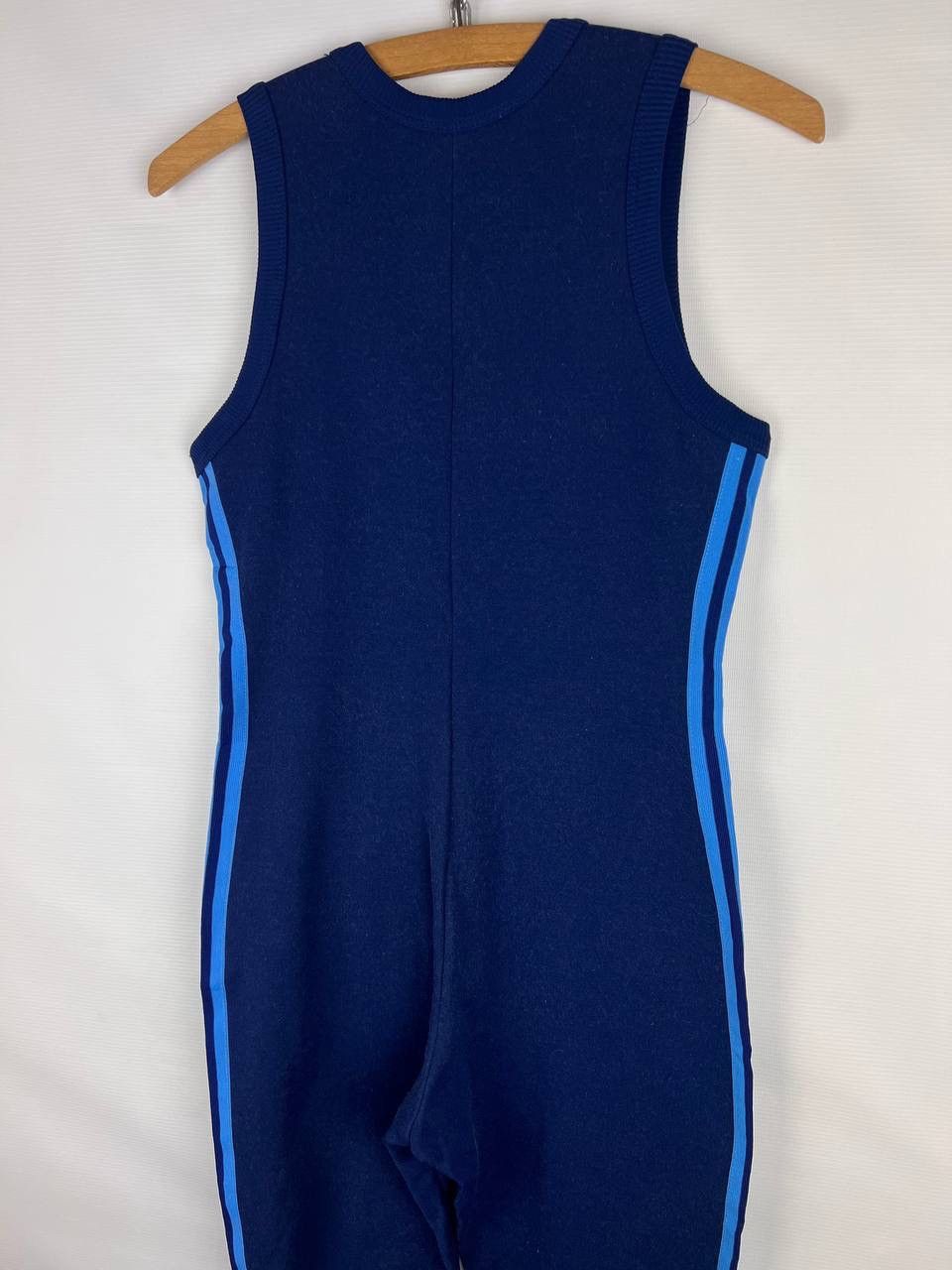 Adidas Vintage 70s Adidas Overall Suit Size 38 BlueZip Size US 38 / EU 54 - 10 Thumbnail