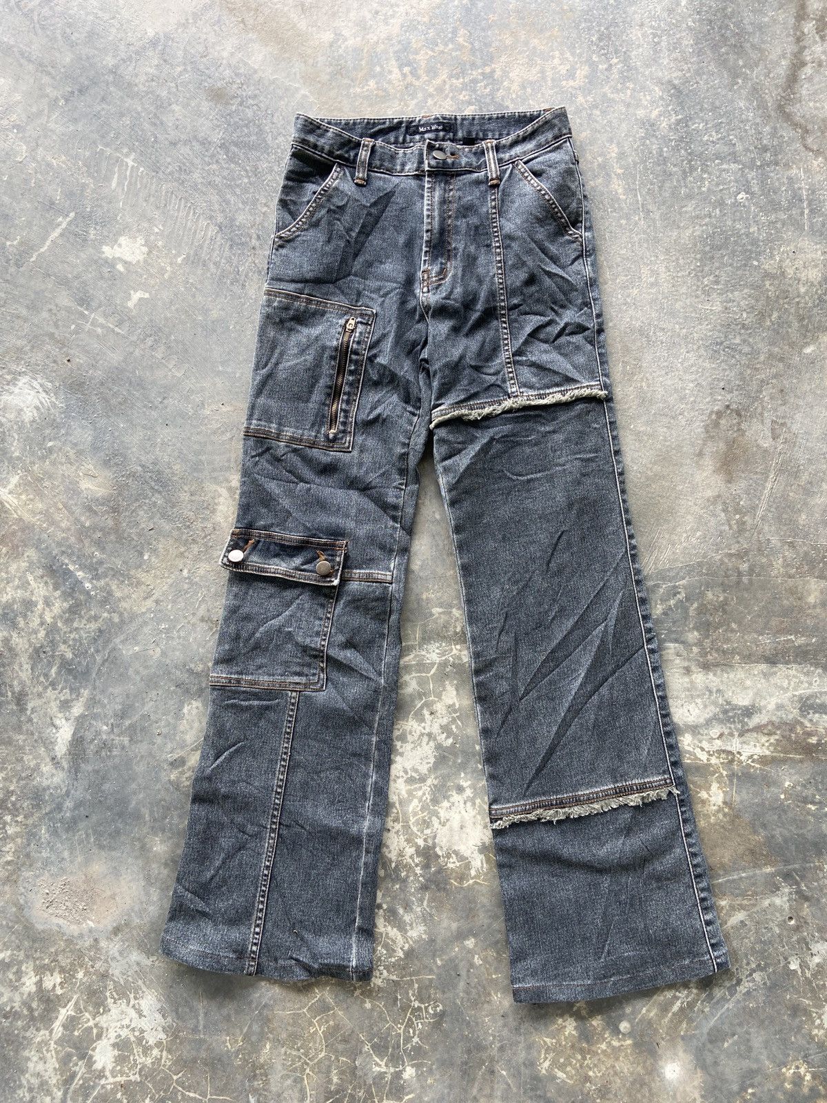 If Six Was Nine × Japanese Brand Crazy Design Cargo Denim Size US 26 / EU 42 - 5 Thumbnail