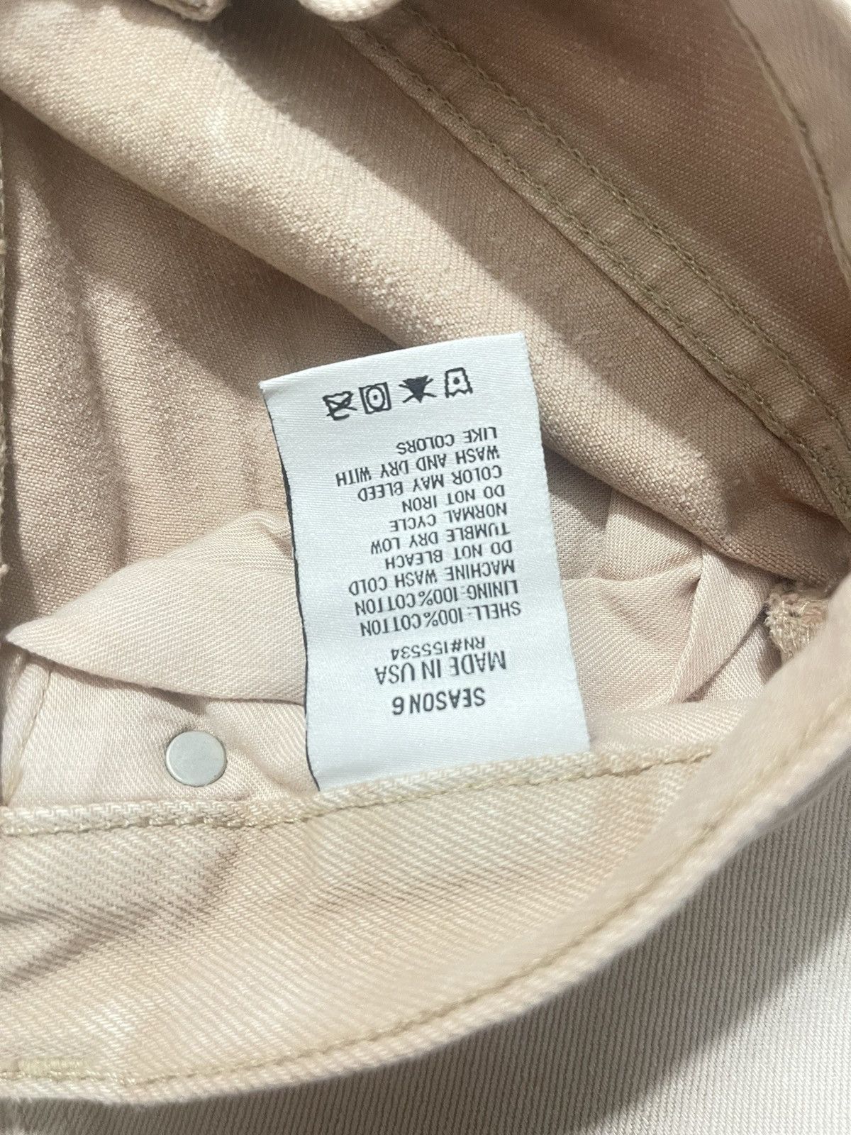 Yeezy Yeezy Season 6 Five pocket jeans Size US 26 / EU 42 - 4 Thumbnail
