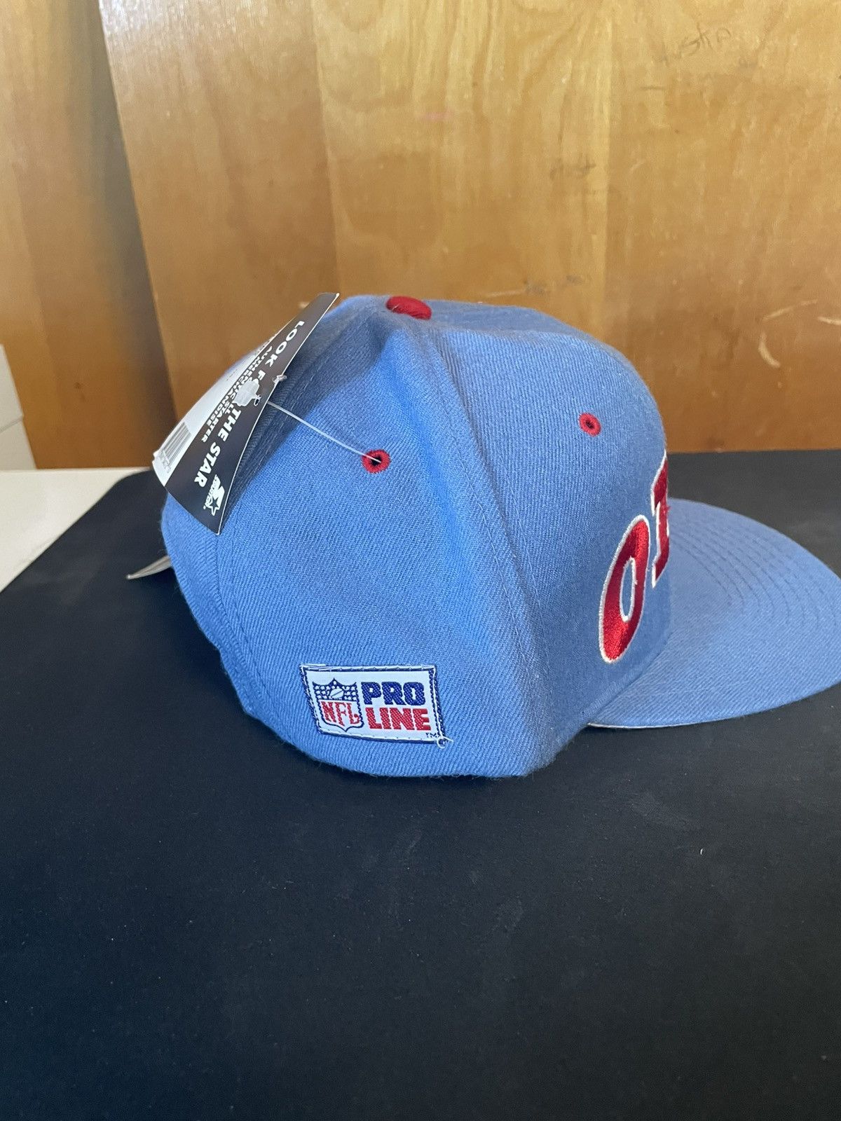 Starter Starter Tri Power Houston Oilers Snapback Hat NFL Pro Line Size ONE SIZE - 3 Thumbnail