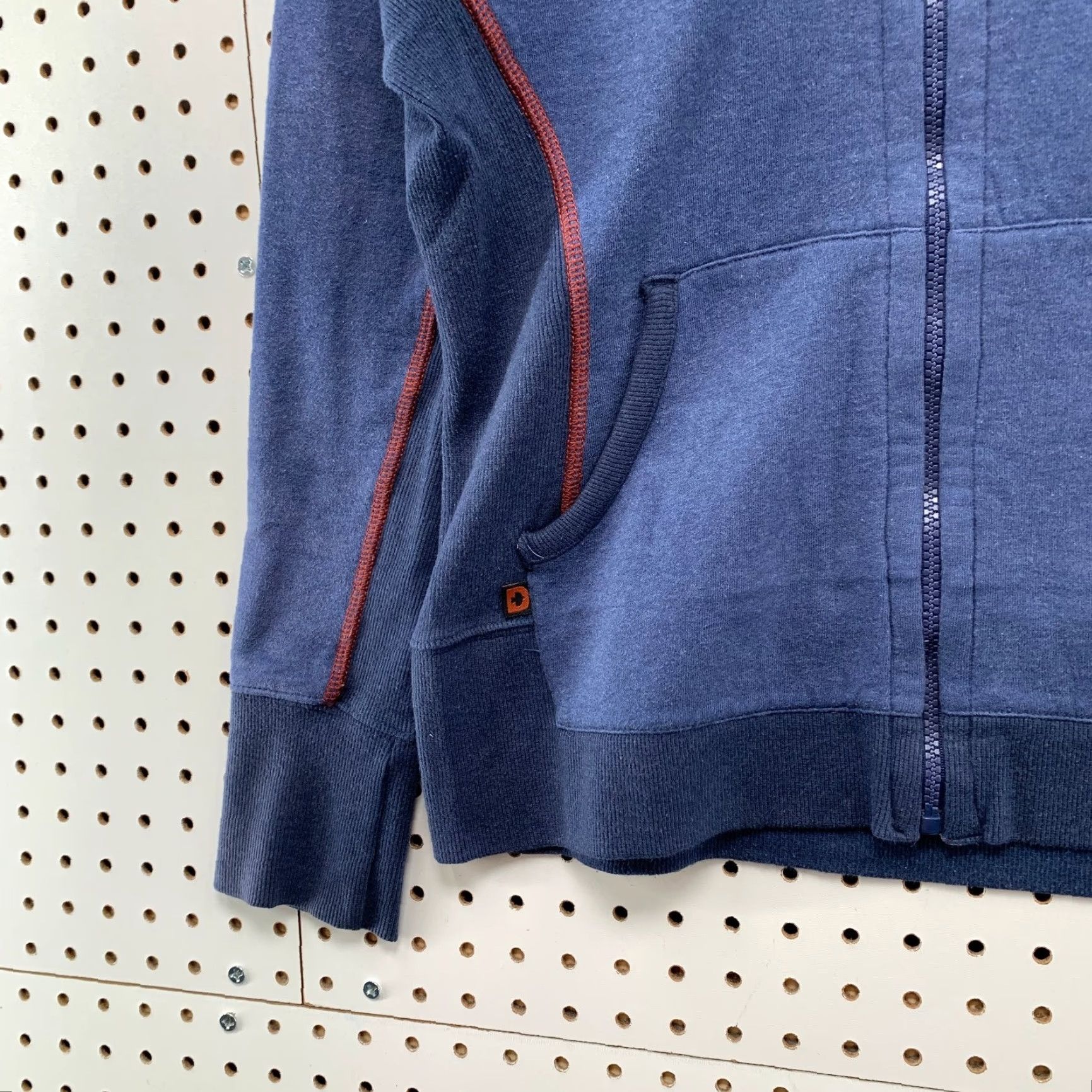 Vintage Dovetail Zip Hoodie Sweatshirt Womens S Blue Hooded Sweatshirt Hoodie Zip Pocketed Fleece Regular Size Womens Blue Dovetail Workwear Size S / US 4 / IT 40 - 5 Thumbnail