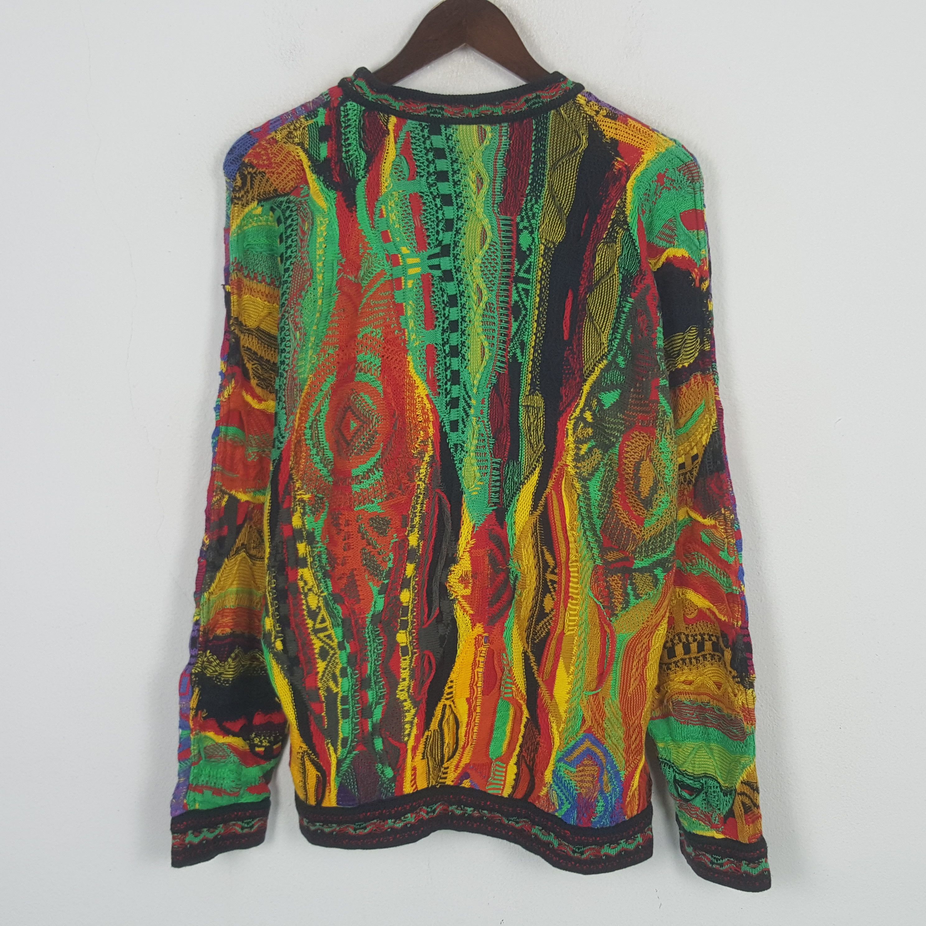 Coogi Vintage Coogi Colourfull Striped Sweatshirt Size US M / EU 48-50 / 2 - 2 Thumbnail