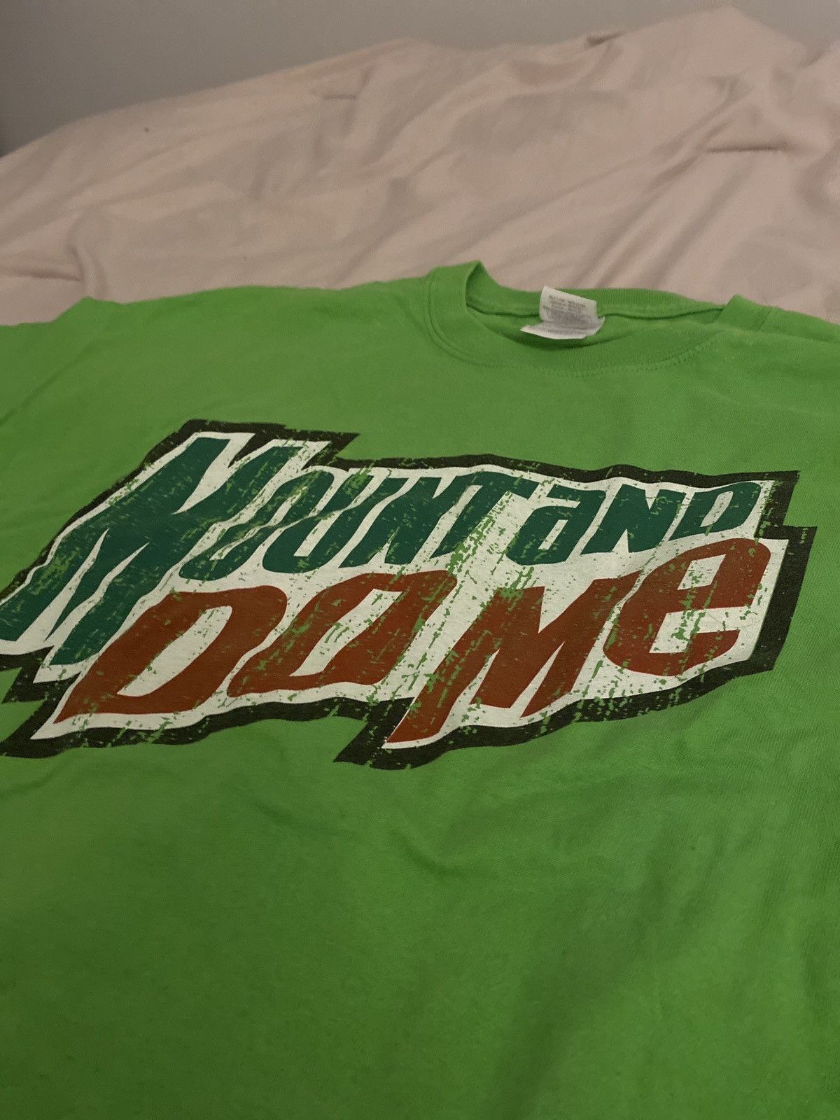 Mountain Dew × Vintage Vintage Mountain Dew Style Novelty T-Shirt Size US XL / EU 56 / 4 - 1 Thumbnail