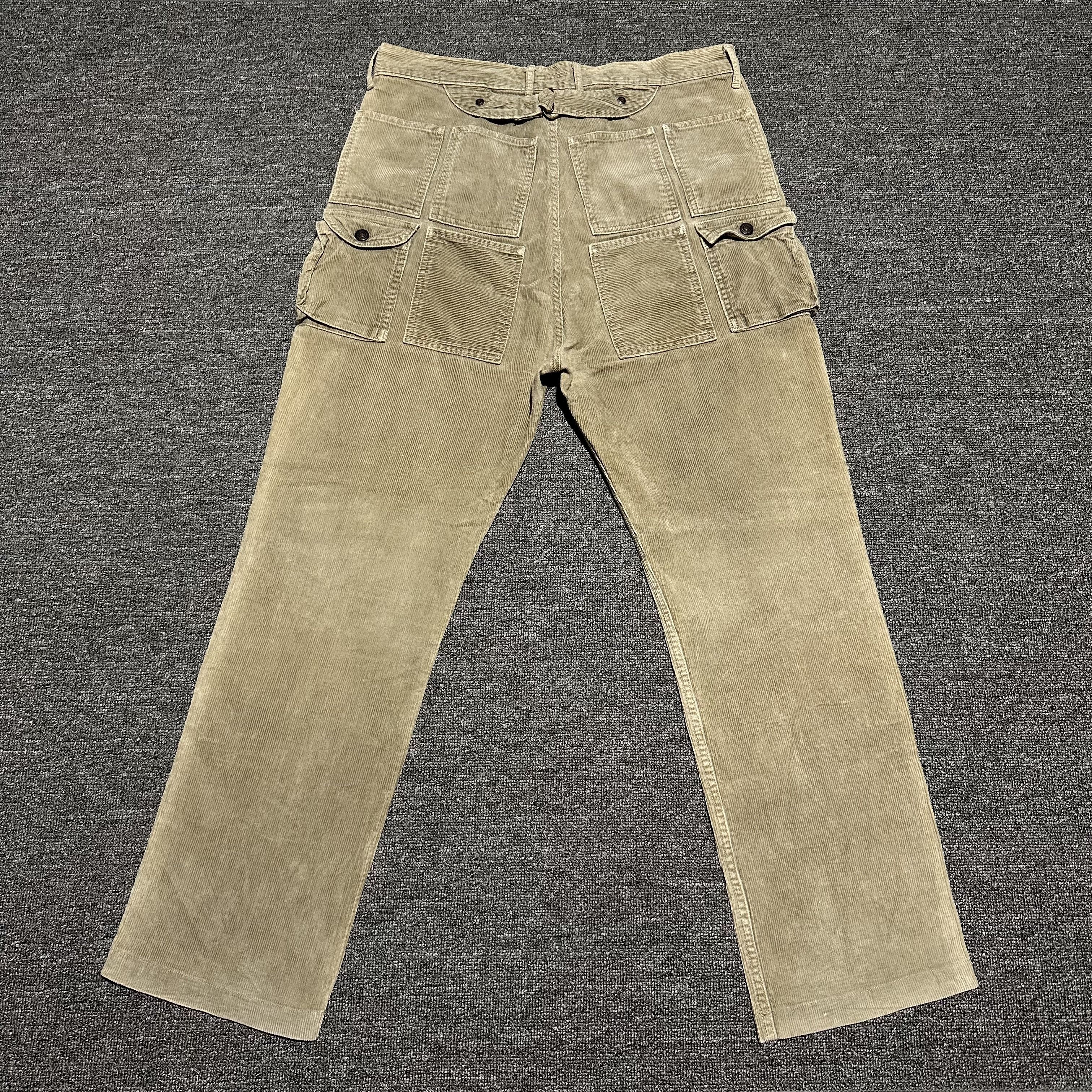 Kapital KAPITAL Corduroy Millitary 15 Multi Pockets Cargos Size US 33 - 1 Thumbnail
