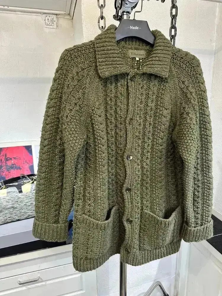 Yohji Yamamoto Yohji Yamamoto Y’s for men knitwear jacket Size US L / EU 52-54 / 3 - 2 Thumbnail