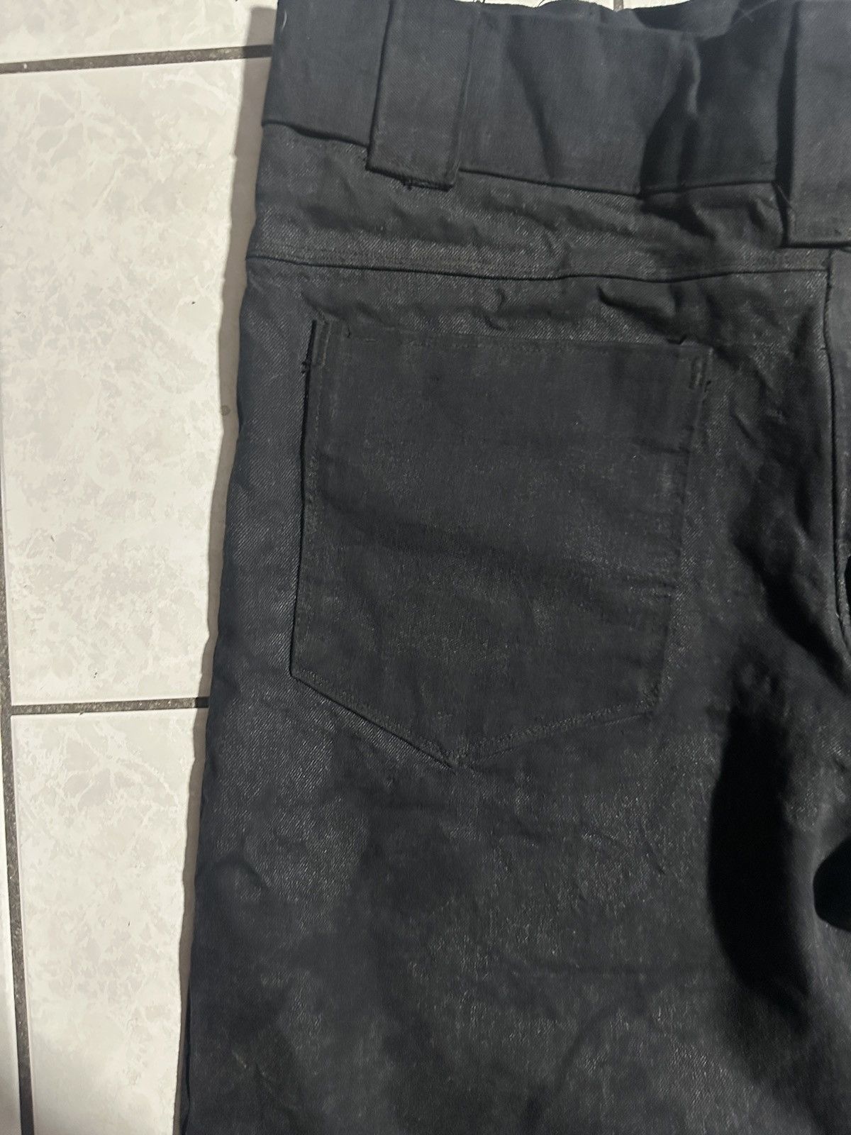 JNCO × Japanese Brand × Vintage 1/1 Black Baggy Jorts Size US 37 - 3 Thumbnail