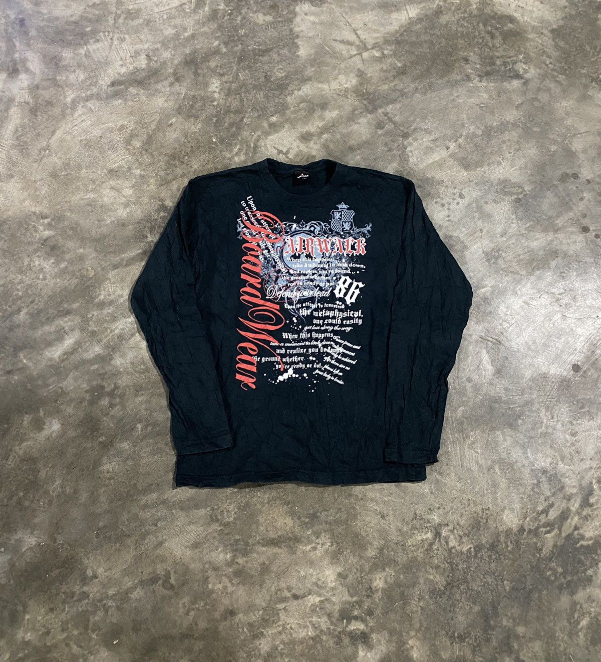 Hysteric Glamour × If Six Was Nine × Japanese Brand Y2k Air Walk ifsixwasnine punk style long sleeve Size US L / EU 52-54 / 3 - 1 Thumbnail