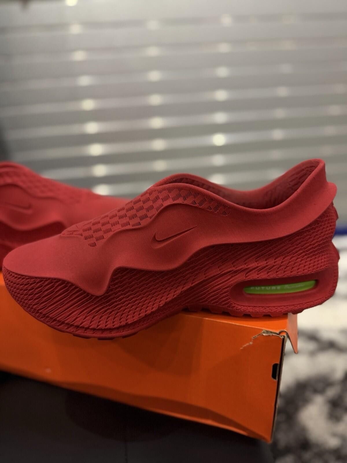 Nike Nike Air Max 1000 Red Atomic Green Authentic Runner Size 12 Size US 12 / EU 45 - 6 Thumbnail
