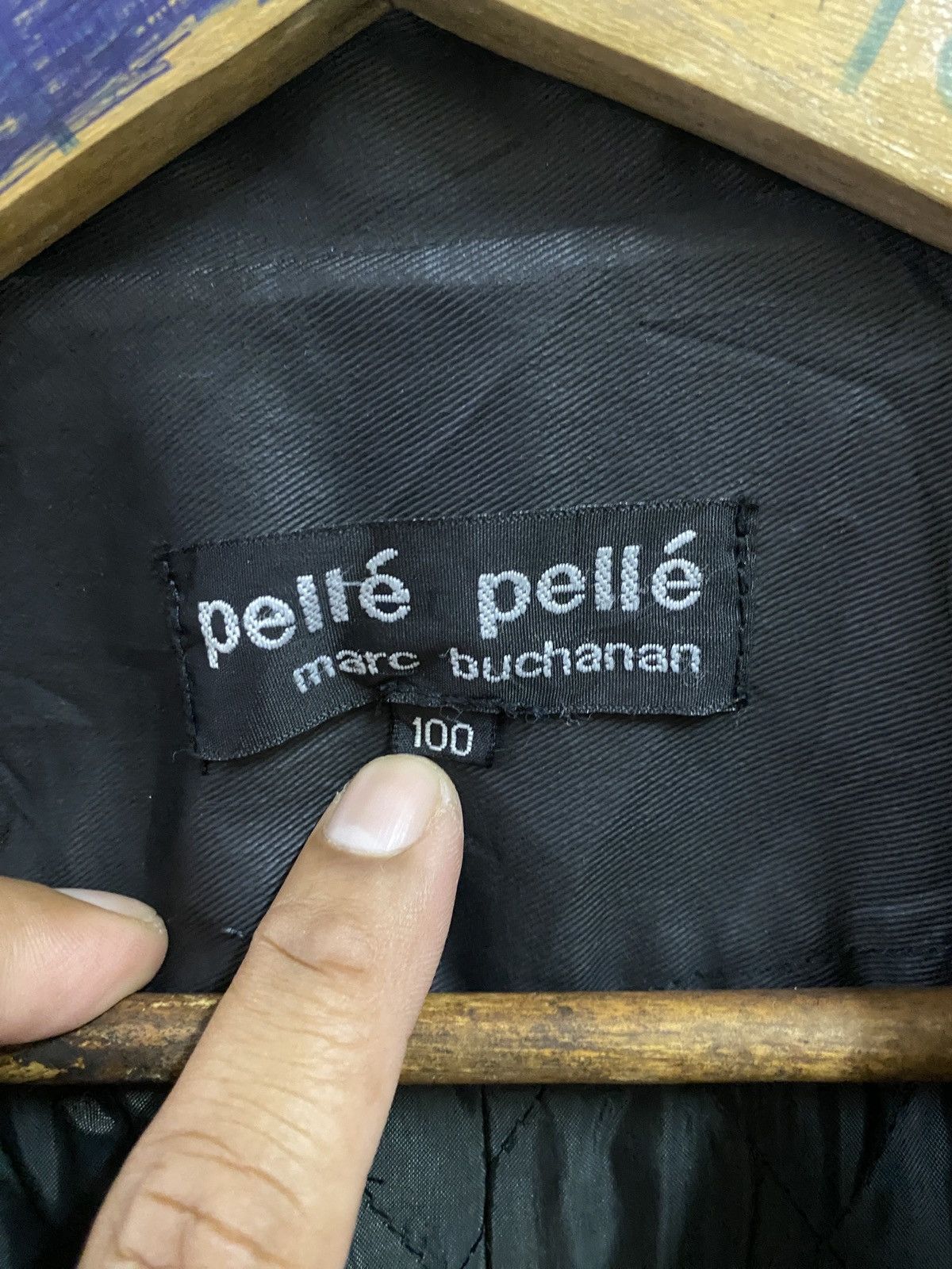 Marc Buchanan Vtg Pellé Pellé Marc Buchanan Black Jacket Size US M / EU 48-50 / 2 - 11 Thumbnail