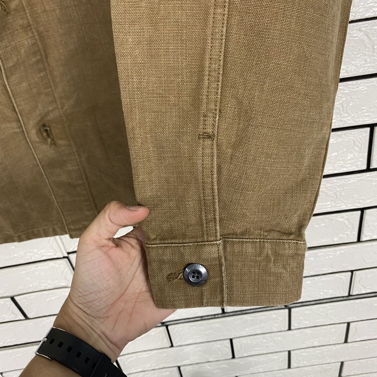 Nigel Cabourn 🔥VINTAGE CHORE WORK JACKET NIGEL CABOURN DETROIT DUCK CANVAS Size US L / EU 52-54 / 3 - 18 Thumbnail