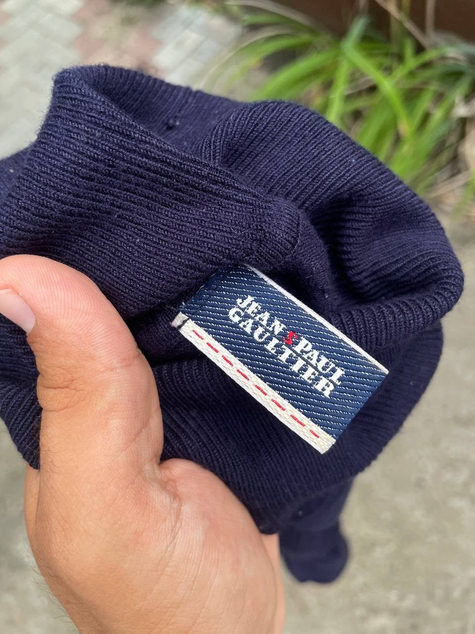 Other Rare Vintage Jean Paul Gaultier Archive Turtleneck Sweater Size US L / EU 52-54 / 3 - 15 Thumbnail