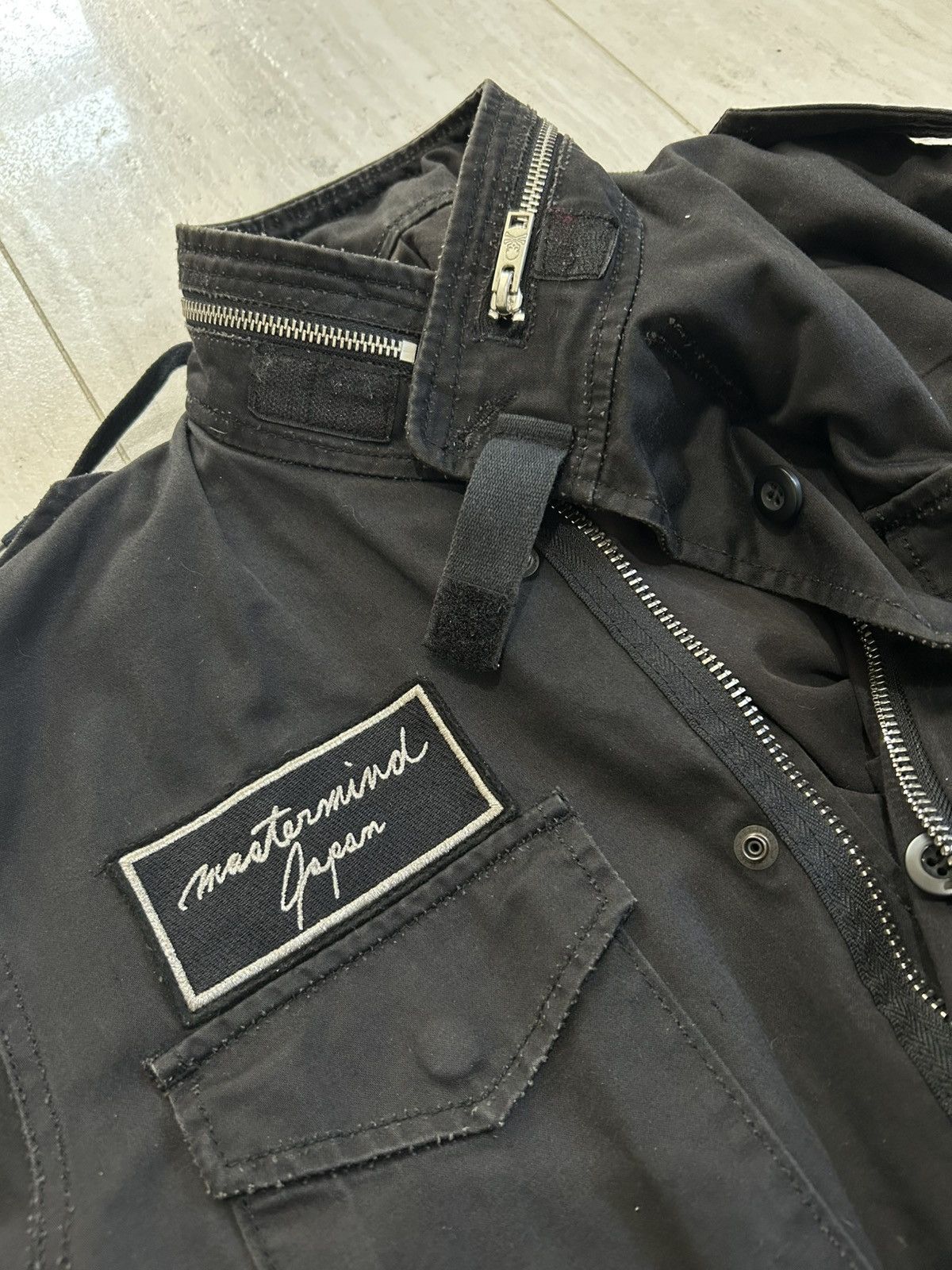 Alpha Industries × Mastermind Japan Mastermind Japan Alpha industries M65 military parka jacket Size US XL / EU 56 / 4 - 12 Thumbnail
