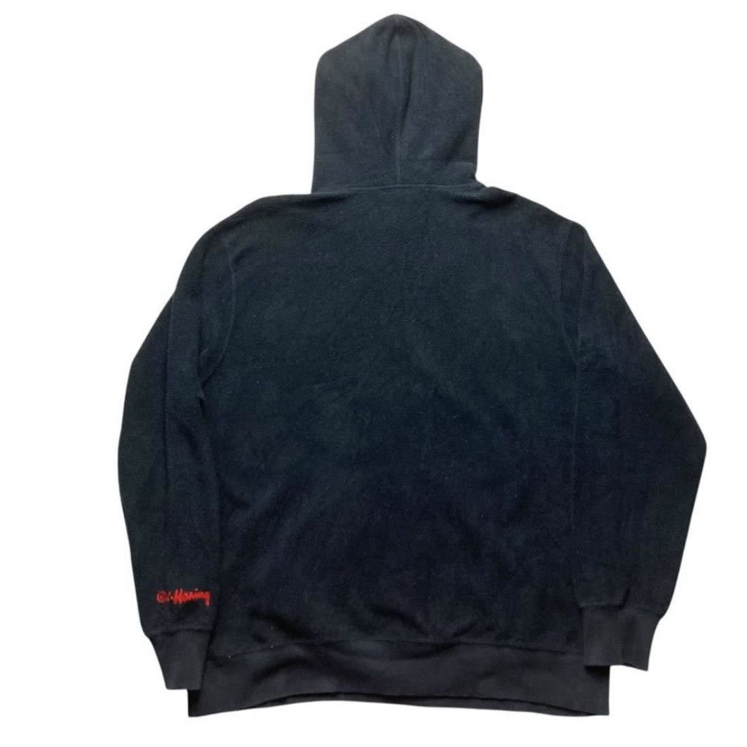 Keith Haring VINTAGE KEITH HARING POP ART FLEECE HOODIE SWEATER Size US XL / EU 56 / 4 - 2 Thumbnail
