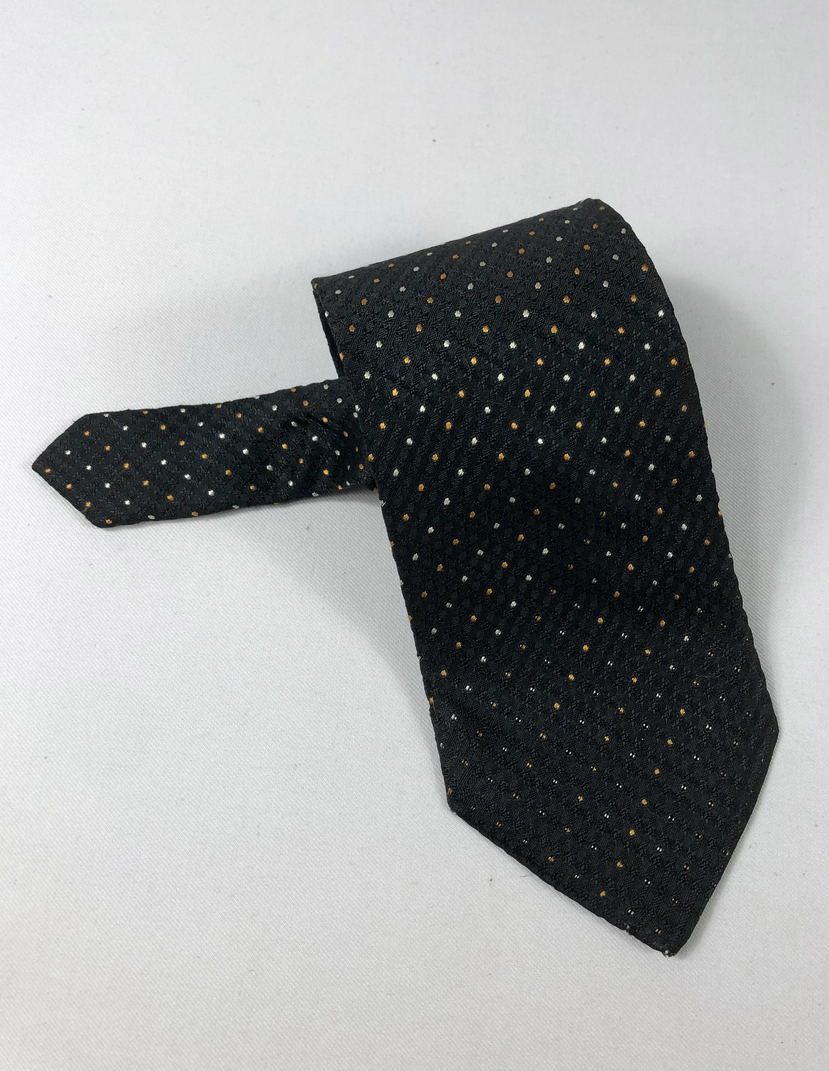 Givenchy Rare Monsieur Givenchy Silk Tie Size ONE SIZE - 9 Thumbnail