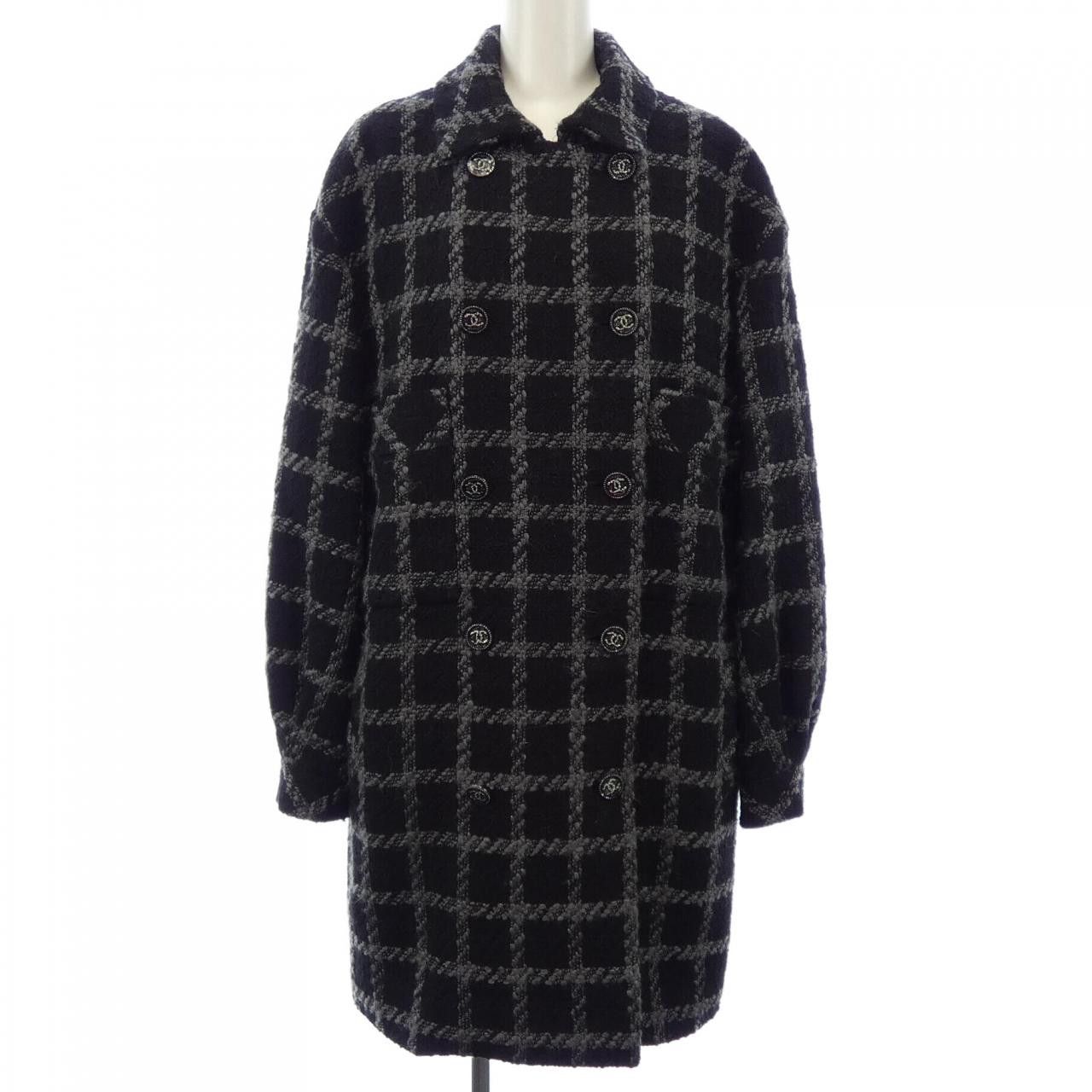 Chanel Chanel Chanel Wool Coat Others Outerwear P73603V64945 DUTY FREE for USA Size ONE SIZE - 1 Thumbnail