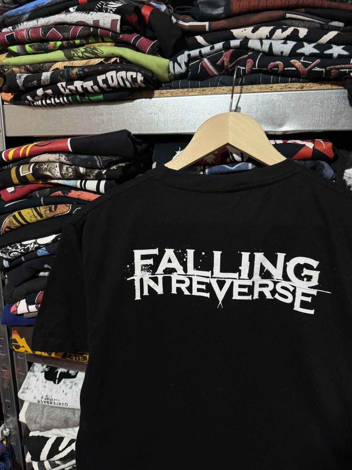 Vintage Vintage 2015 Falling in Reverse Just Like You Rock T-Shirt Size US XL / EU 56 / 4 - 4 Thumbnail