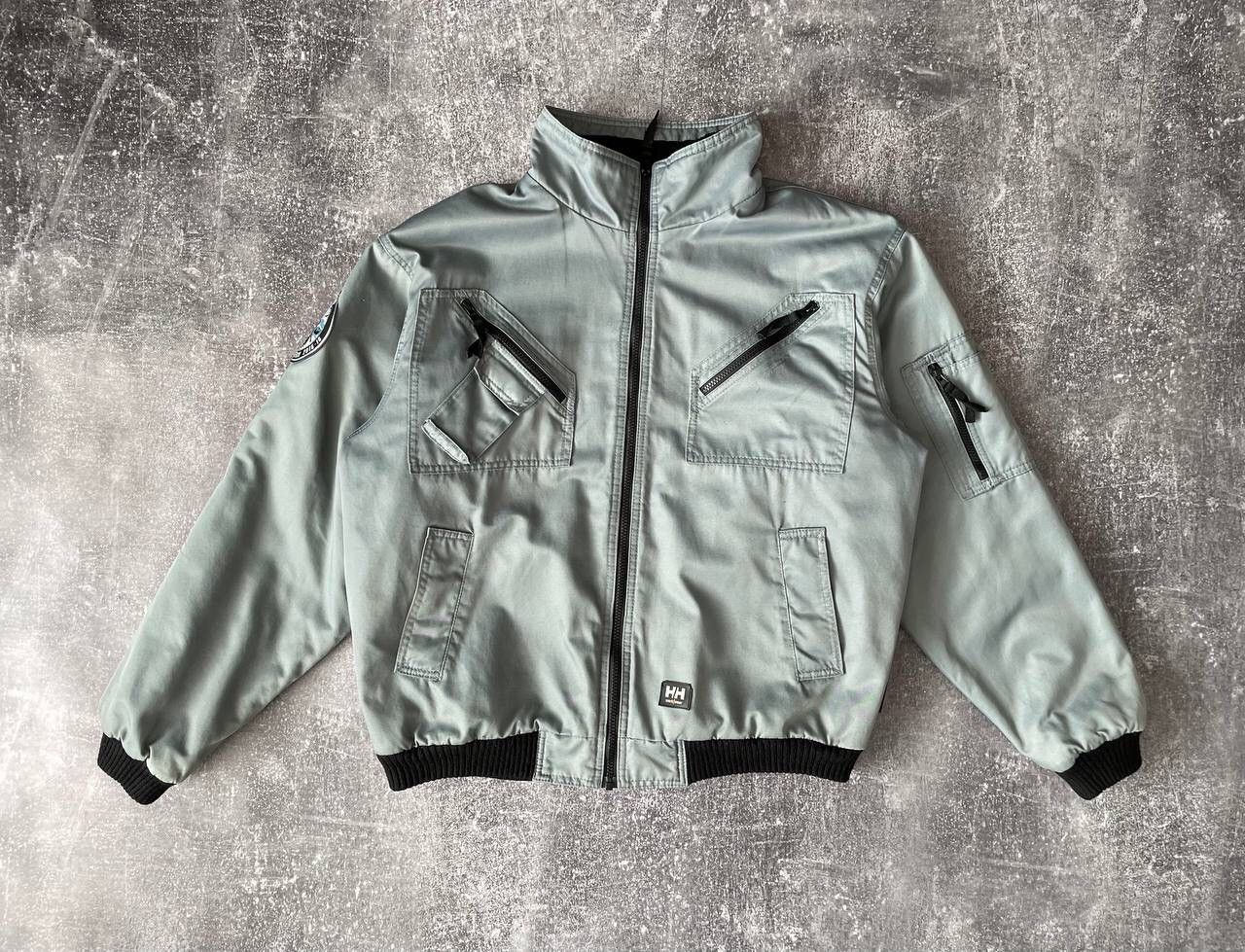 Helly Hansen × Vintage Vintage Helly Hansen Denim Work Jacket Ultra Rare Size L Y2K Size US L / EU 52-54 / 3 - 4 Thumbnail