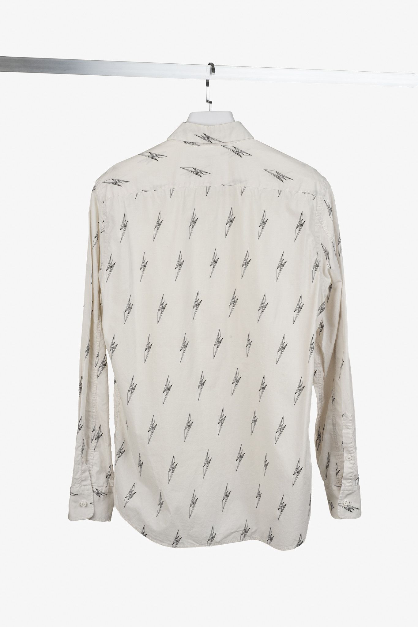 Filippa K Filippa K Off White Geometric Print Button Up S Size M / US 6-8 / IT 42-44 - 2 Thumbnail