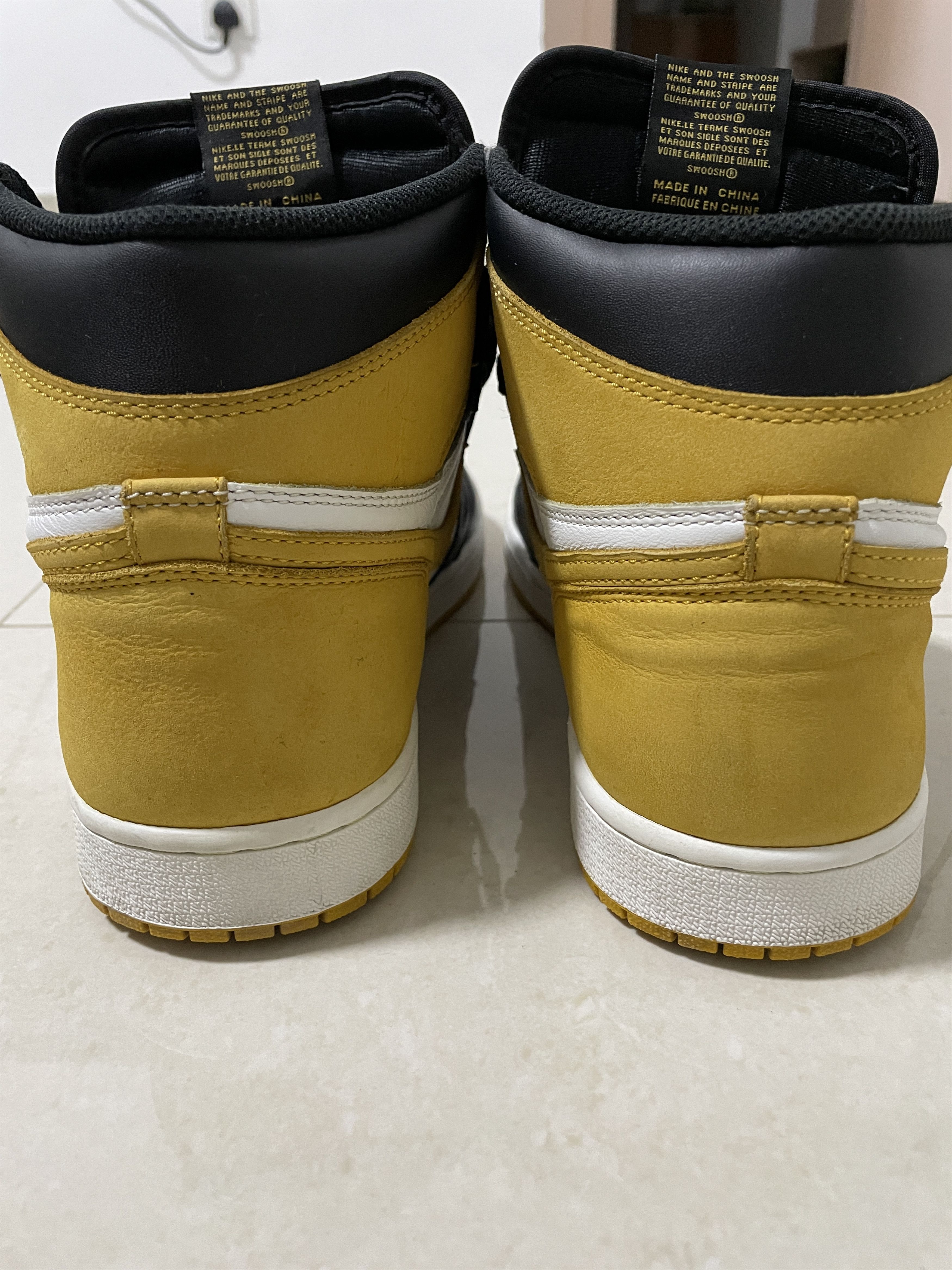 Jordan Brand Air Jordan 1 Retro High OG “Yellow Ochre” Size US 11.5 / EU 44-45 - 6 Thumbnail