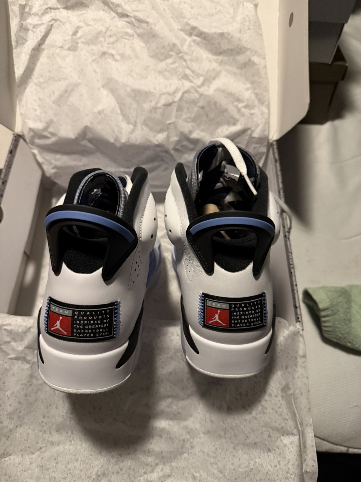 Jordan Brand Jordan 6 UNC Size US 9.5 / EU 42-43 - 4 Thumbnail