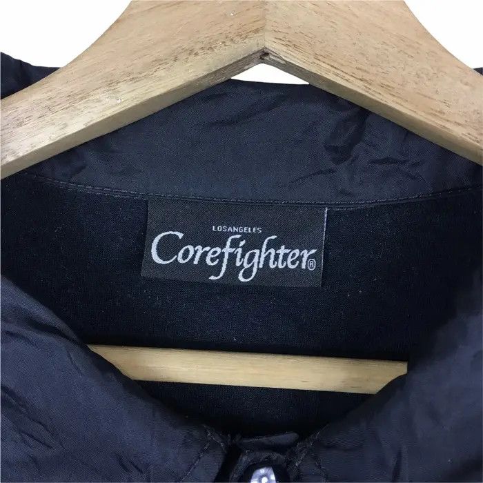 Vintage Vintage CORE FIGHTER LA Los Angeles Skateboard Coach Jacket Size US XXL / EU 58 / 5 - 4 Thumbnail