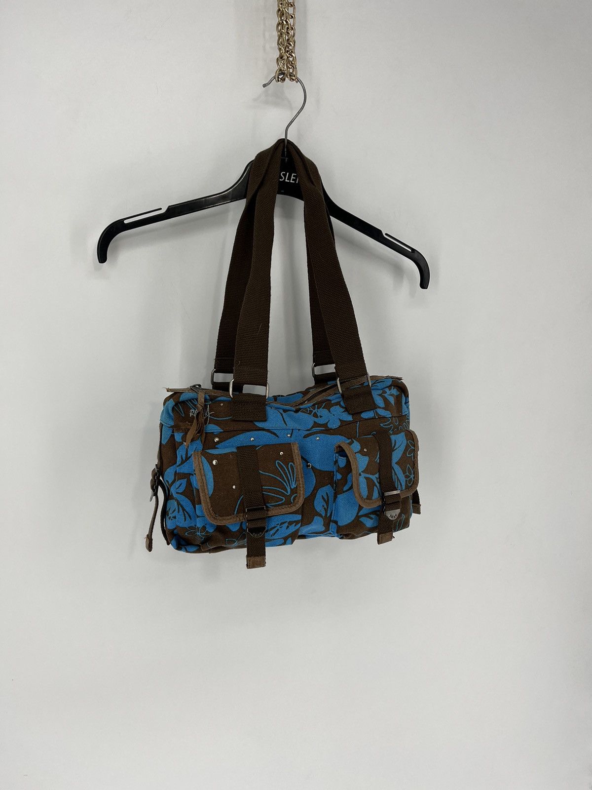 Quiksilver Vintage Y2K Roxy Quiksilver Abstract Shoulder Messenger Bag Size ONE SIZE - 2 Thumbnail