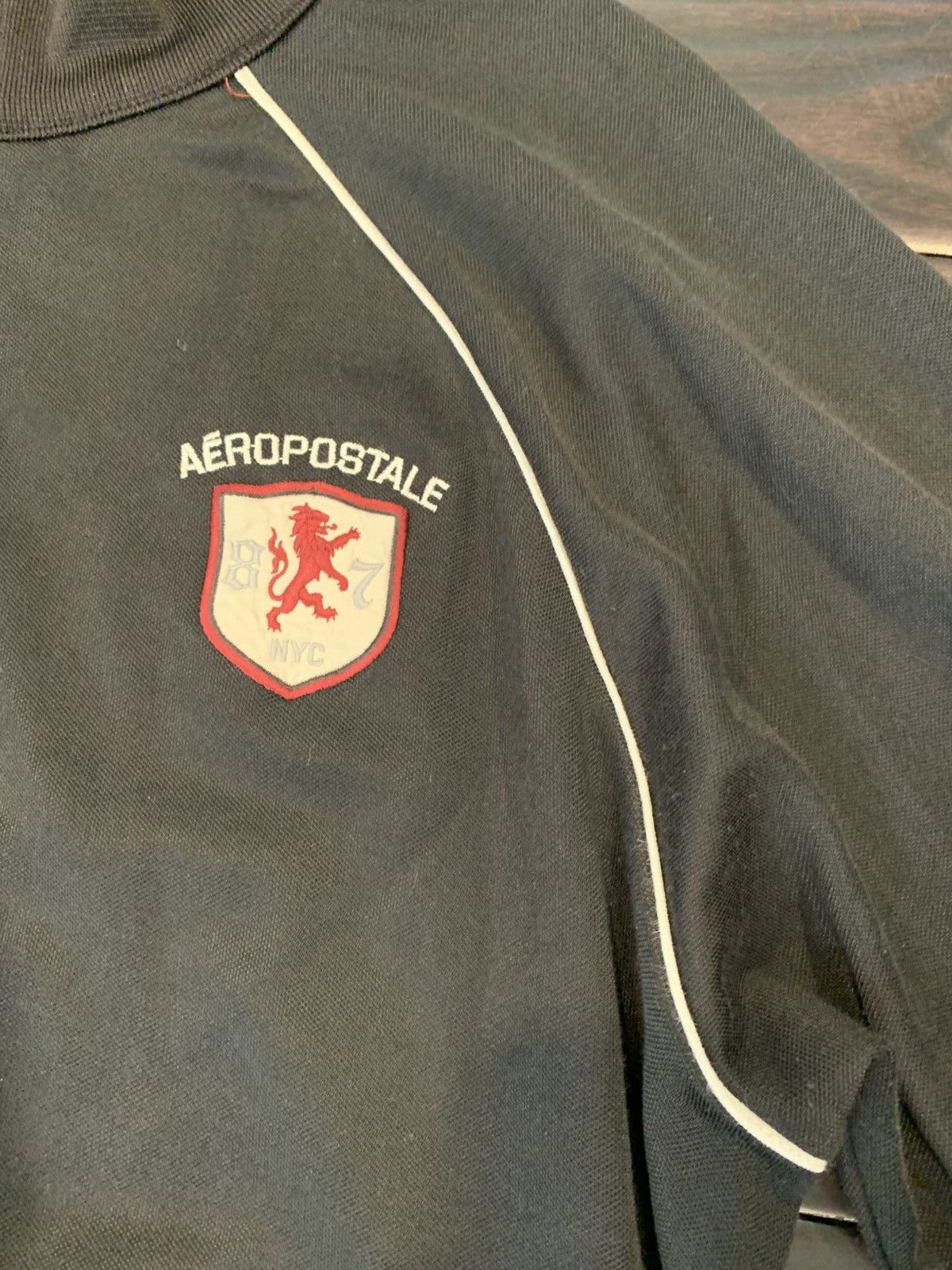 Aeropostale vintage aeropostale tradk zip up Size US L / EU 52-54 / 3 - 2 Thumbnail