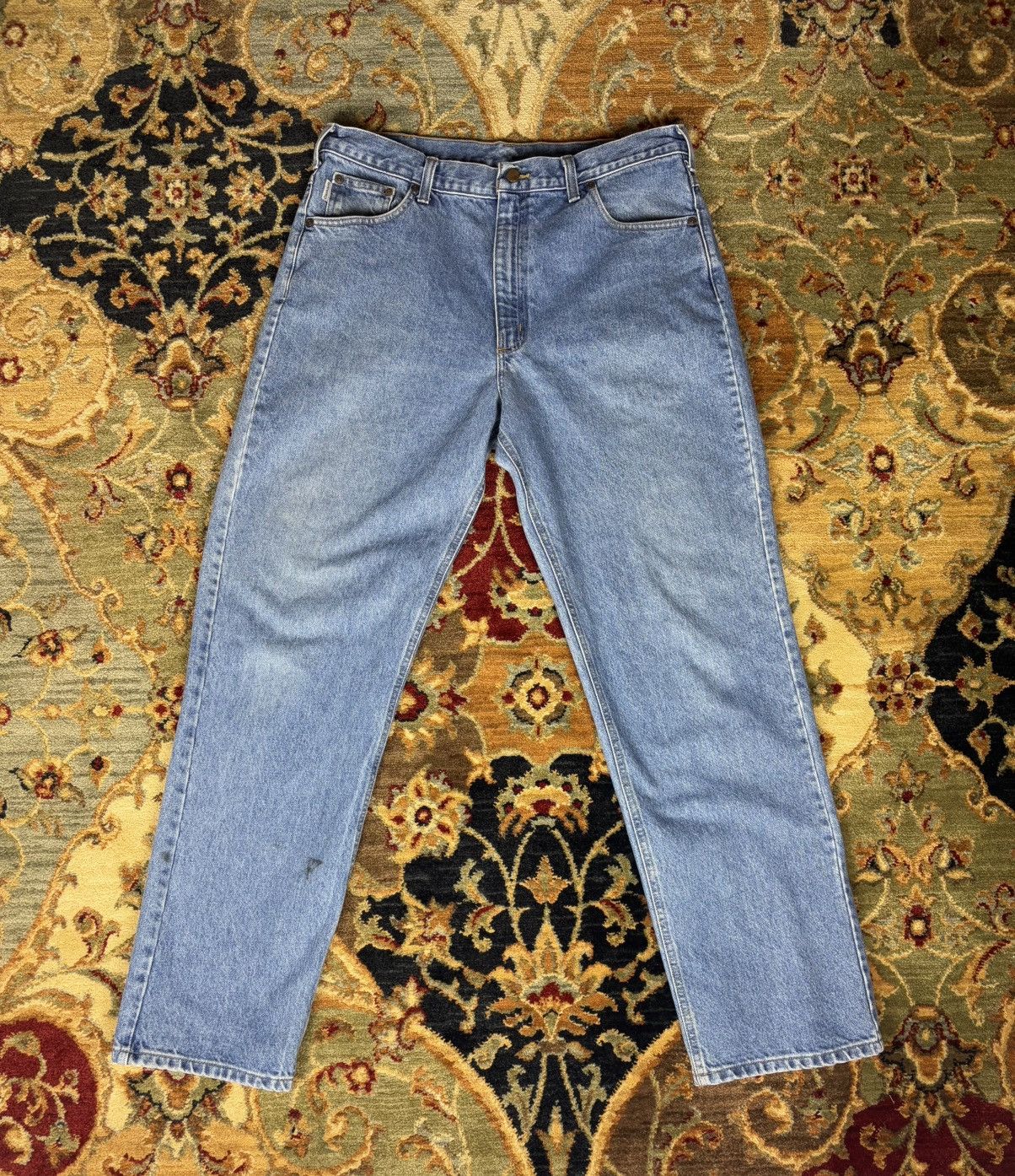 Carhartt × Vintage Vintage Carhartt Denim Jeans Size US 38 / EU 54 - 1 Thumbnail