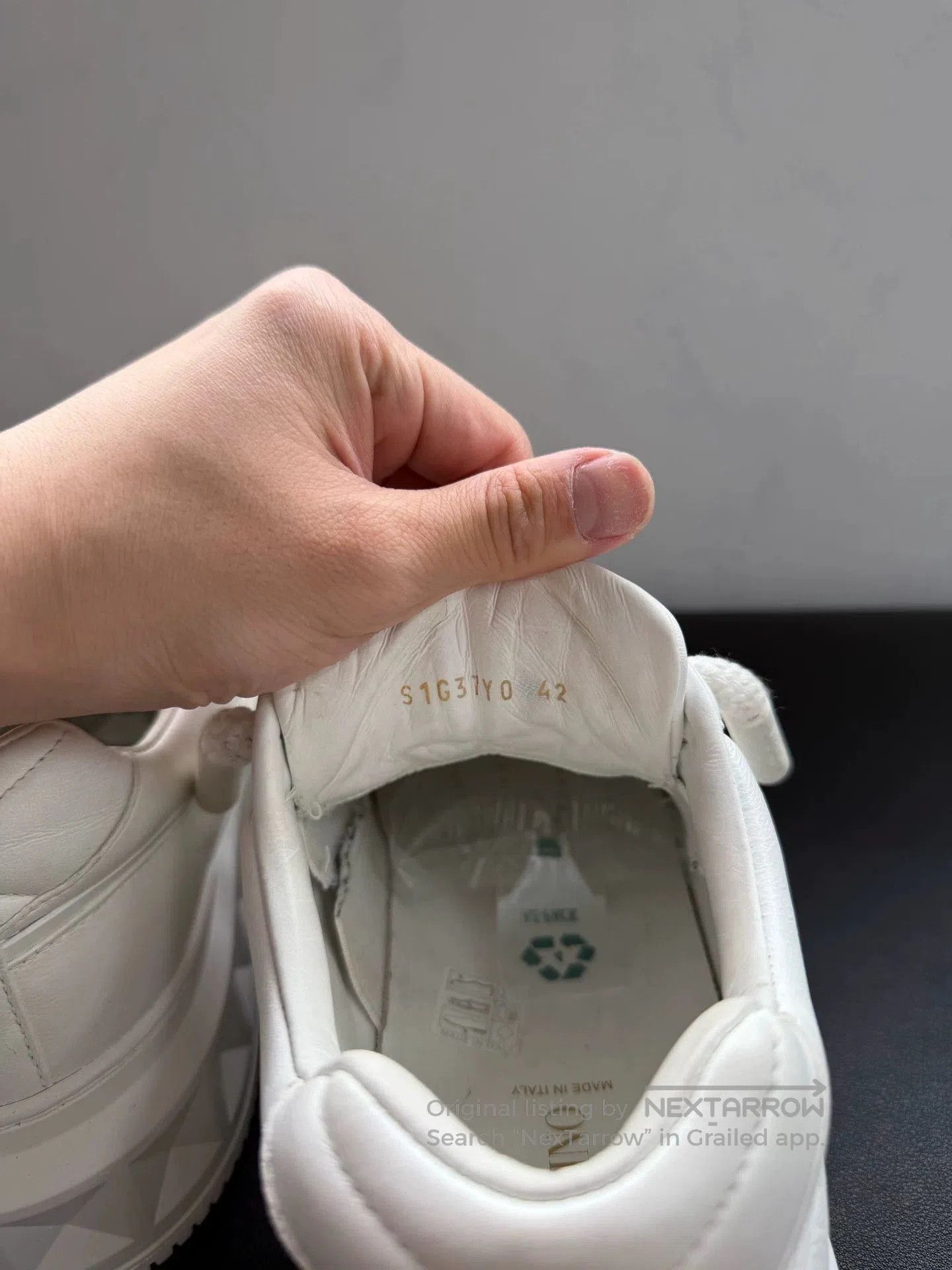 Valentino Valentino One Stuf White Sneakers. Size US 9 / EU 42 - 5 Thumbnail