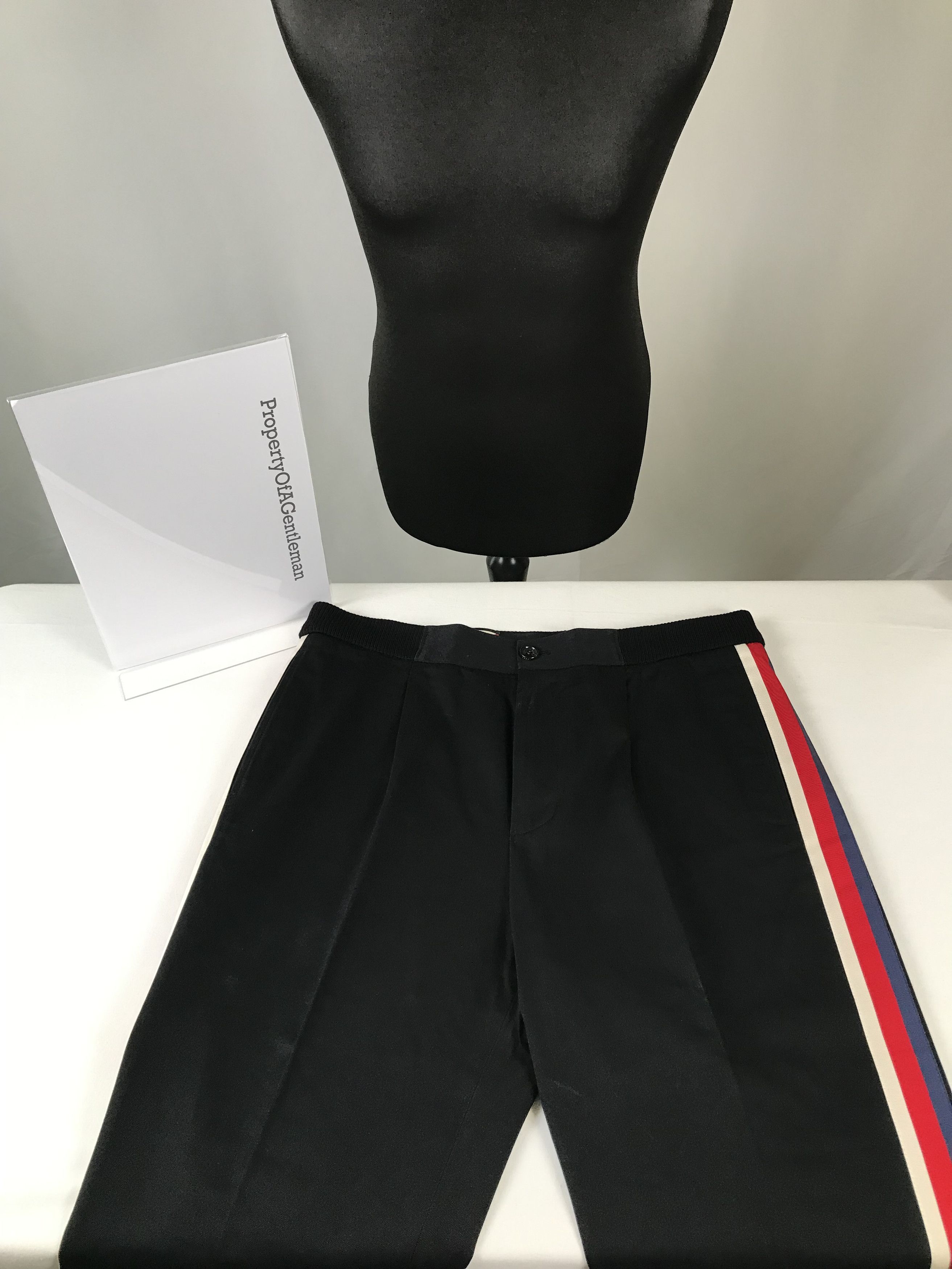 Gucci Gucci Trousers With Red, White & Blue Piping Size US 32 / EU 48 - 2 Thumbnail