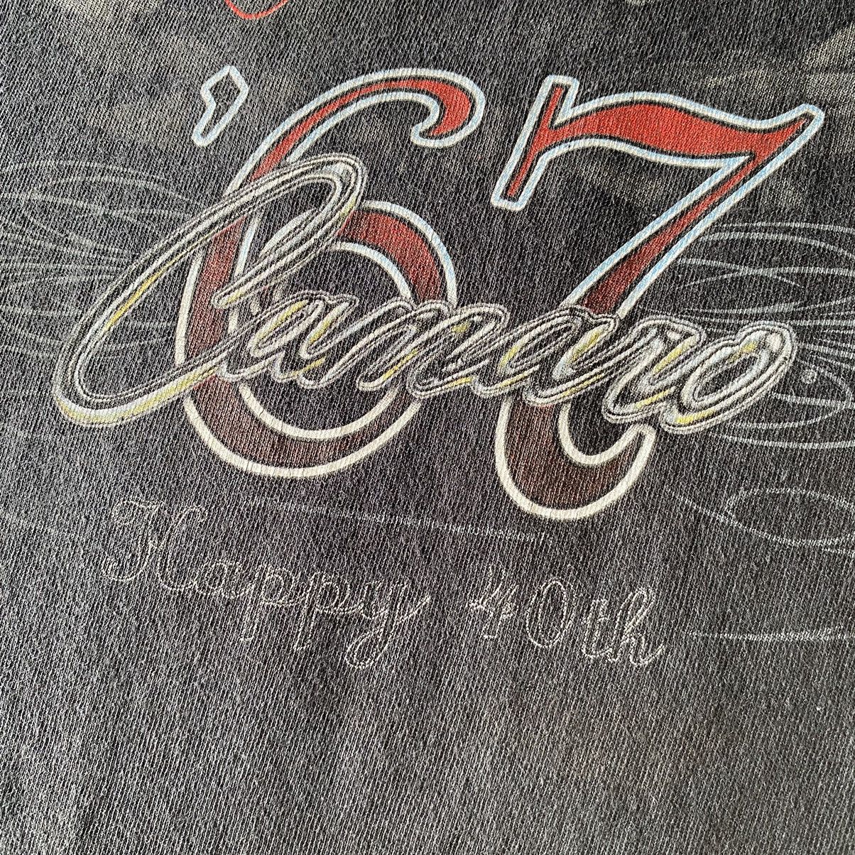 Vintage Thrashed Faded Vintage Y2K Camaro 67 ERD GRUNGE TEE Size US XL / EU 56 / 4 - 4 Thumbnail