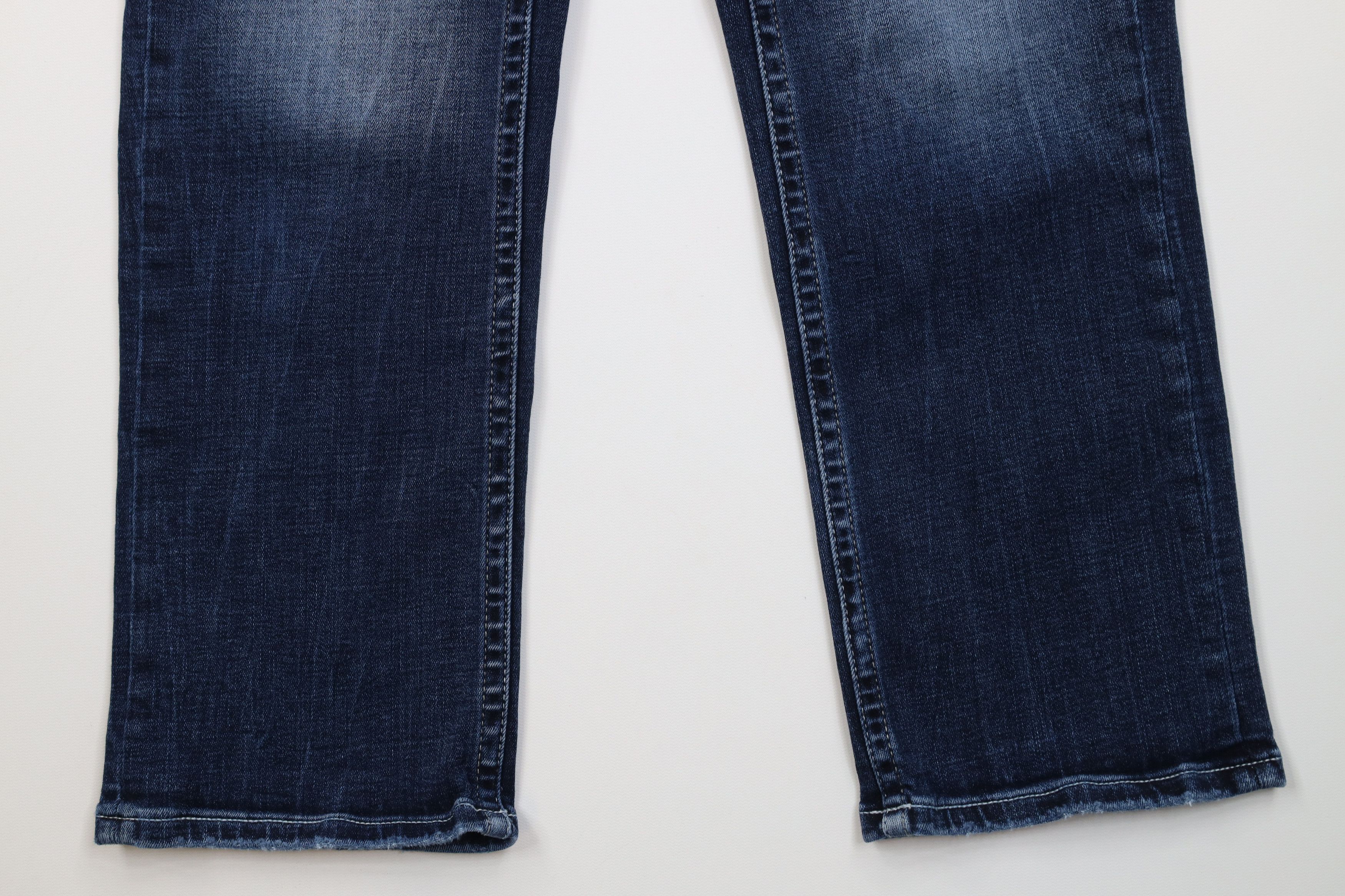 Vintage Buckle BKE Thick Stitch Stretch Parker High Rise Denim Jeans Size 28" / US 6 / IT 42 - 4 Thumbnail