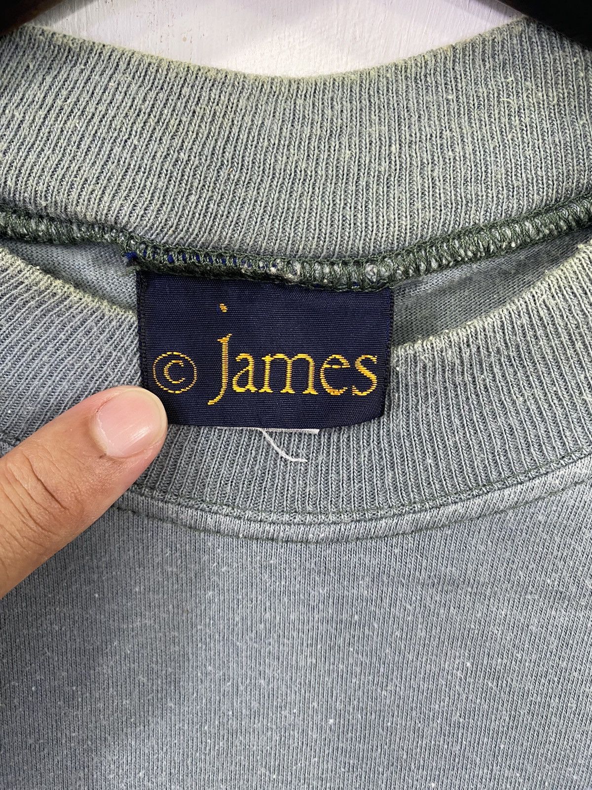 Band Tees 💥VINTAGE JAMES britpop UK band tour 1991 Carlisle shirt Size US XL / EU 56 / 4 - 5 Thumbnail