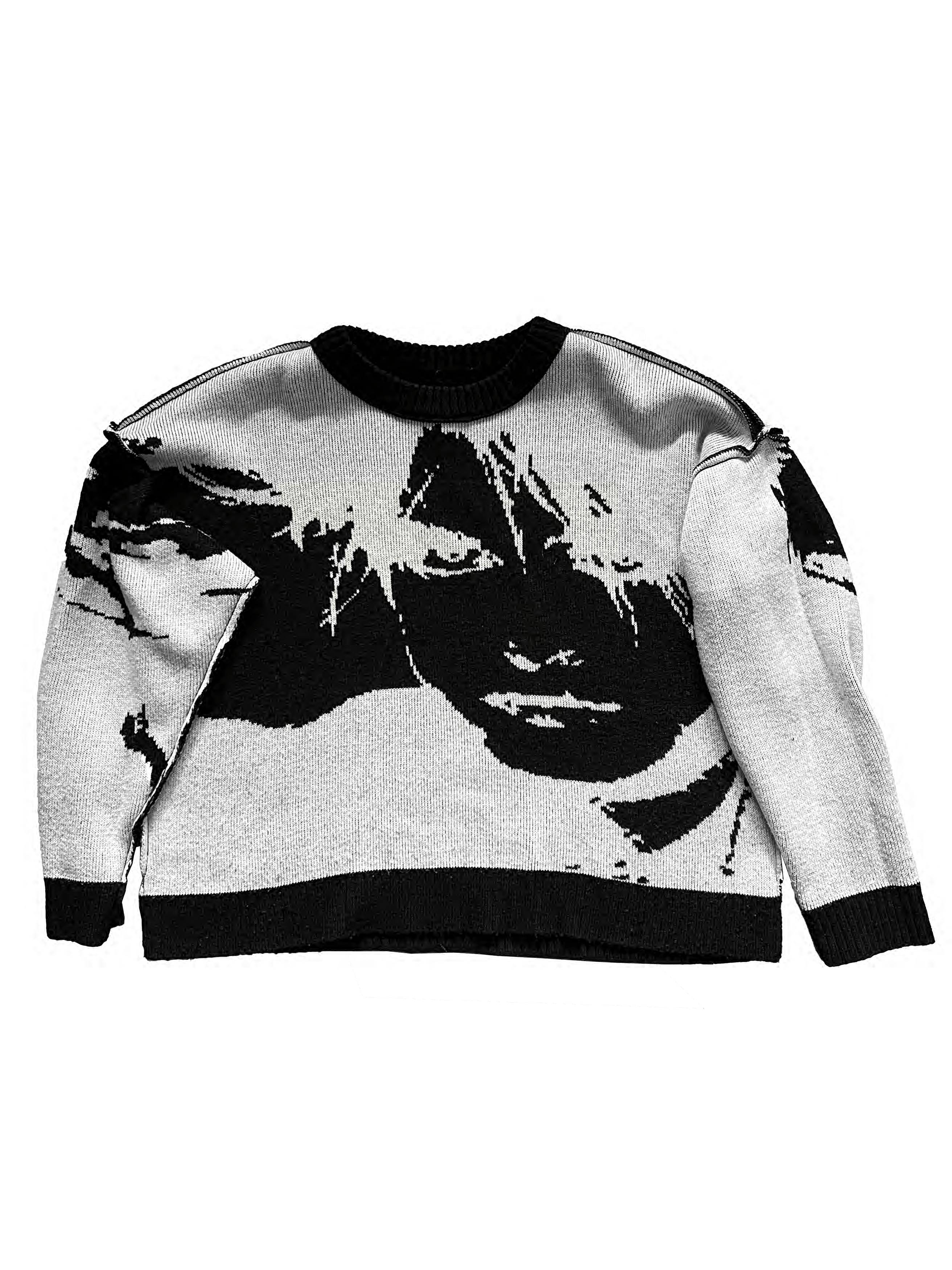 Japanese Brand Hediraiser "The Cure" Sweater Size US L / EU 52-54 / 3 - 2 Thumbnail