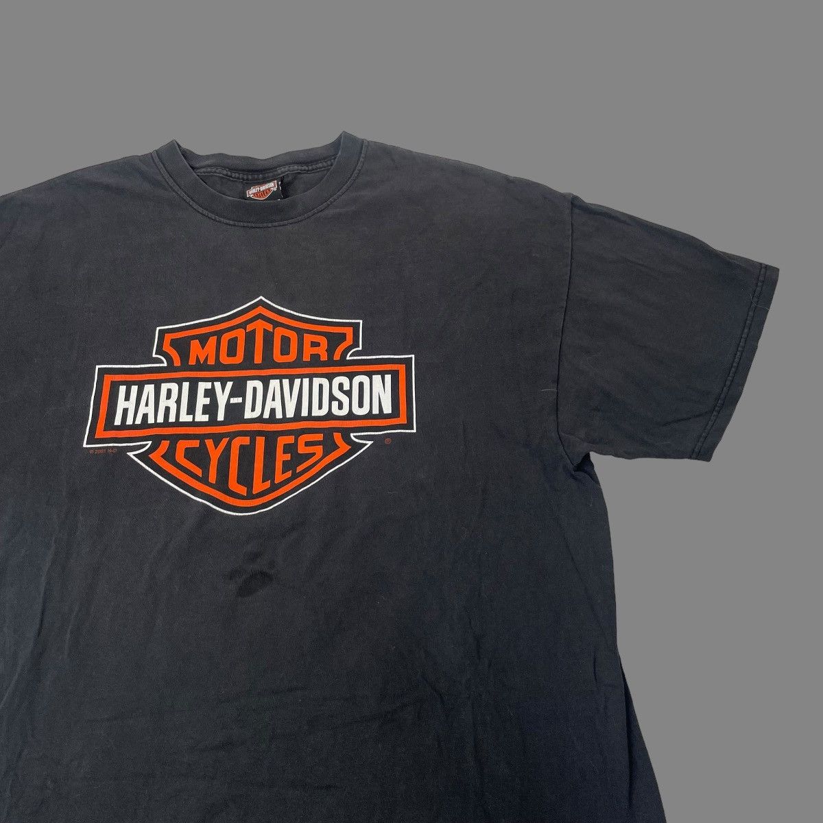 Harley Davidson × Vintage Vintage Harley Davidson big logo t shirt Size US XXL / EU 58 / 5 - 3 Thumbnail