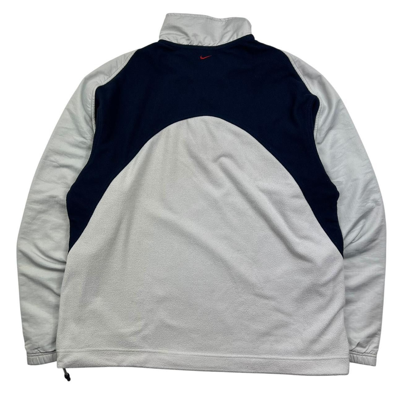 Nike Vintage 2000s Nike TN 1/4 Zip Fleece Jacket - Extra Large Size US XL / EU 56 / 4 - 2 Thumbnail