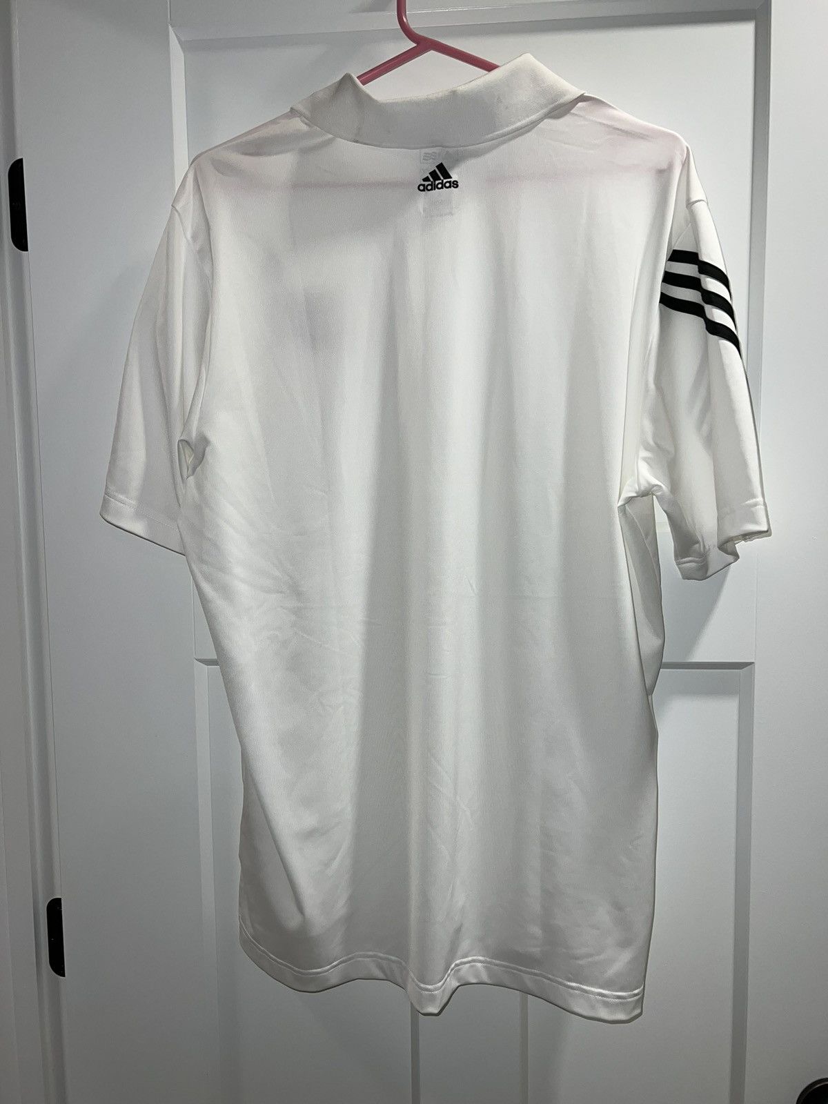 Adidas Adidas NBA OKC white polo Size US M / EU 48-50 / 2 - 2 Thumbnail