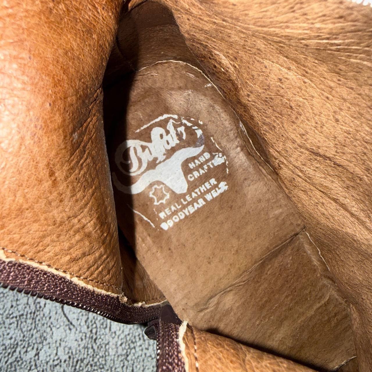 Other Buffalo Leather Boots Brown Mexico Size US 10 / EU 43 - 10 Thumbnail