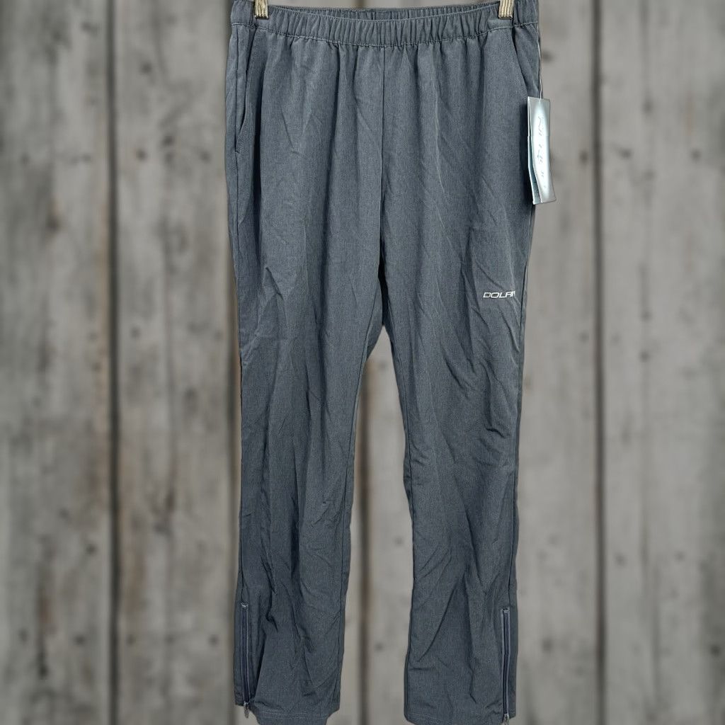 Vintage Dolfin Jogger Pants Mens Small Gray Lightweight Athletic Activewear Hiking Size US 29 - 1 Thumbnail
