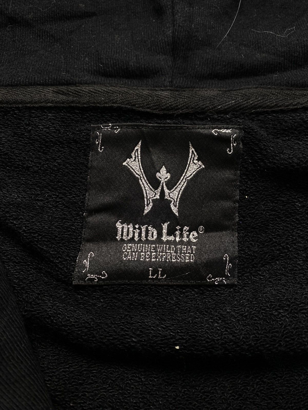 KMRii 00s Wildlife Punk Fauxfur Poem Double zipper hoodie Size US M / EU 48-50 / 2 - 6 Thumbnail