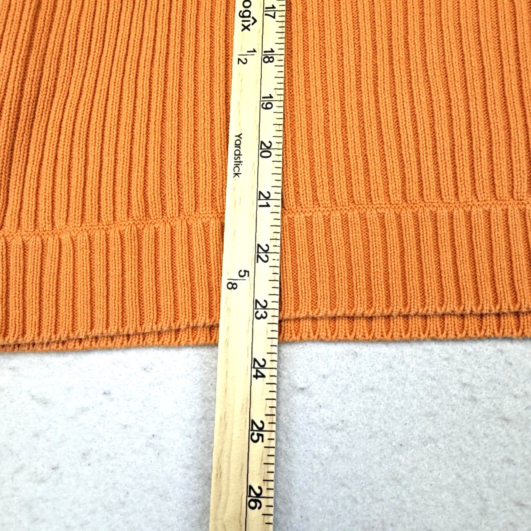 Tommy Hilfiger Tommy Hilfiger Jeans Sweater Mens XL Orange 1/4 Zip Mock Neck Knit Pullover Pullover Knit Shirt Mens XL Orange Jeans Sweater Size US XL / EU 56 / 4 - 8 Thumbnail