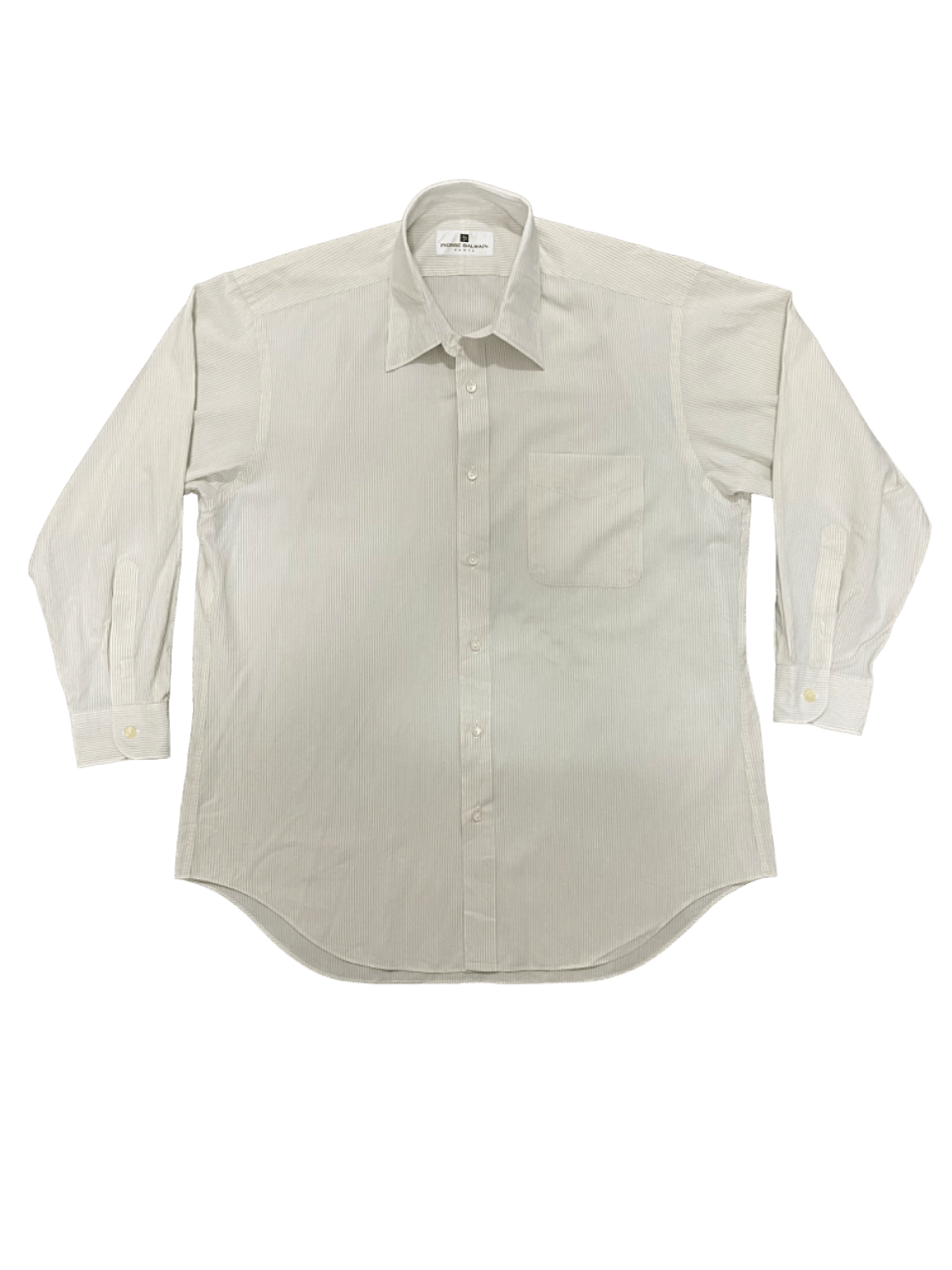 Balmain × Pierre Balmain Pierre Balmain Striped Button Down Size US L / EU 52-54 / 3 - 1 Thumbnail