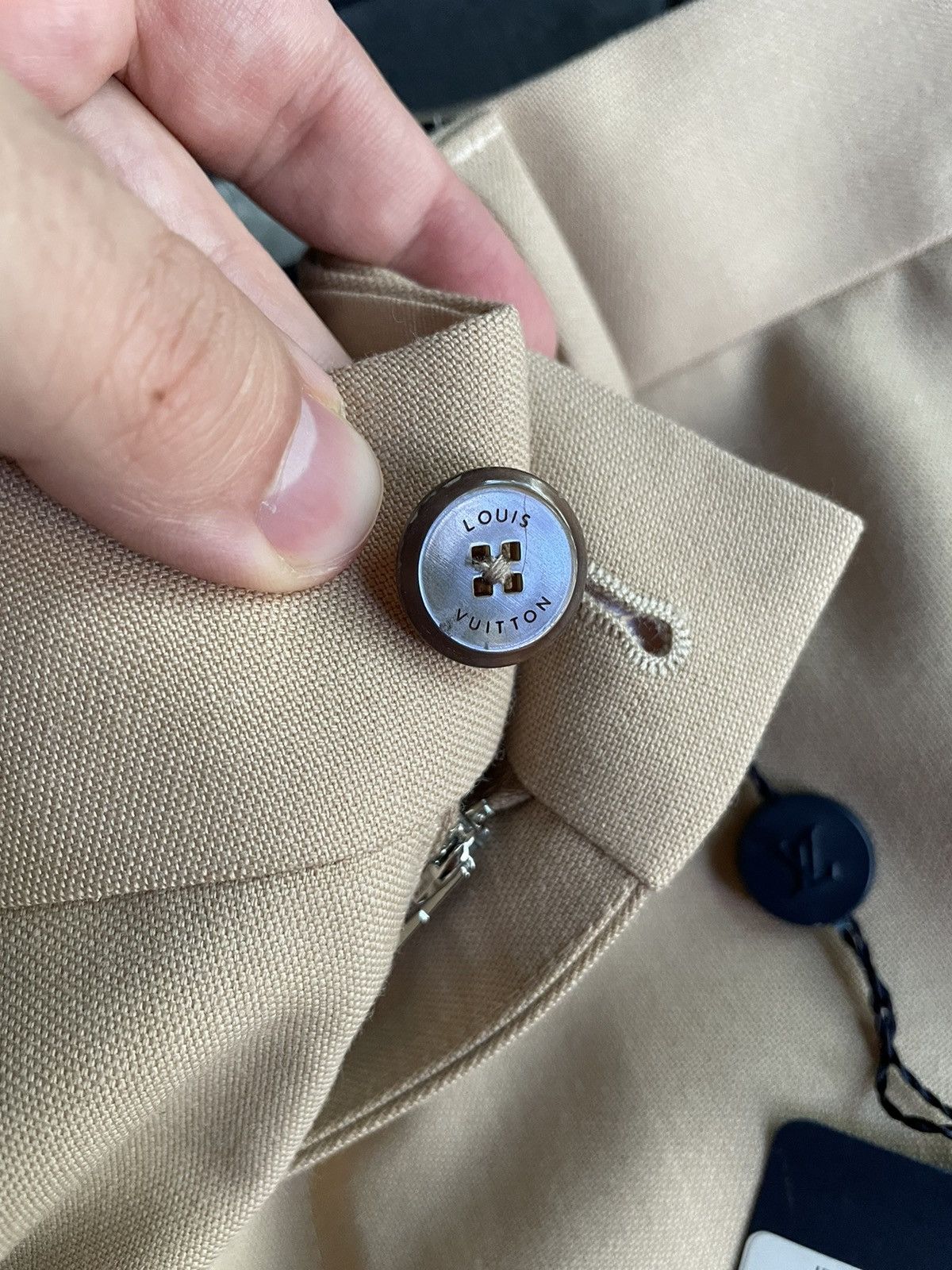 Louis Vuitton Louis Vuitton Pleated Pants With Piping Detail Size US 36 / EU 52 - 6 Thumbnail