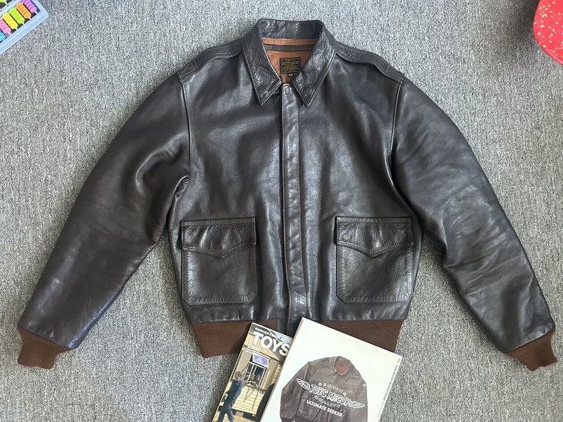 The REAL McCOY'S A2 Horsehide Jacket 2505-Nextarrow