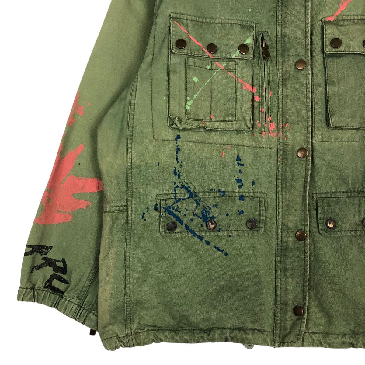 Hysteric Glamour 🔥Very Rare Hunting Multi Pocket Inspector Jacket Big Logo Size US S / EU 44-46 / 1 - 7 Thumbnail