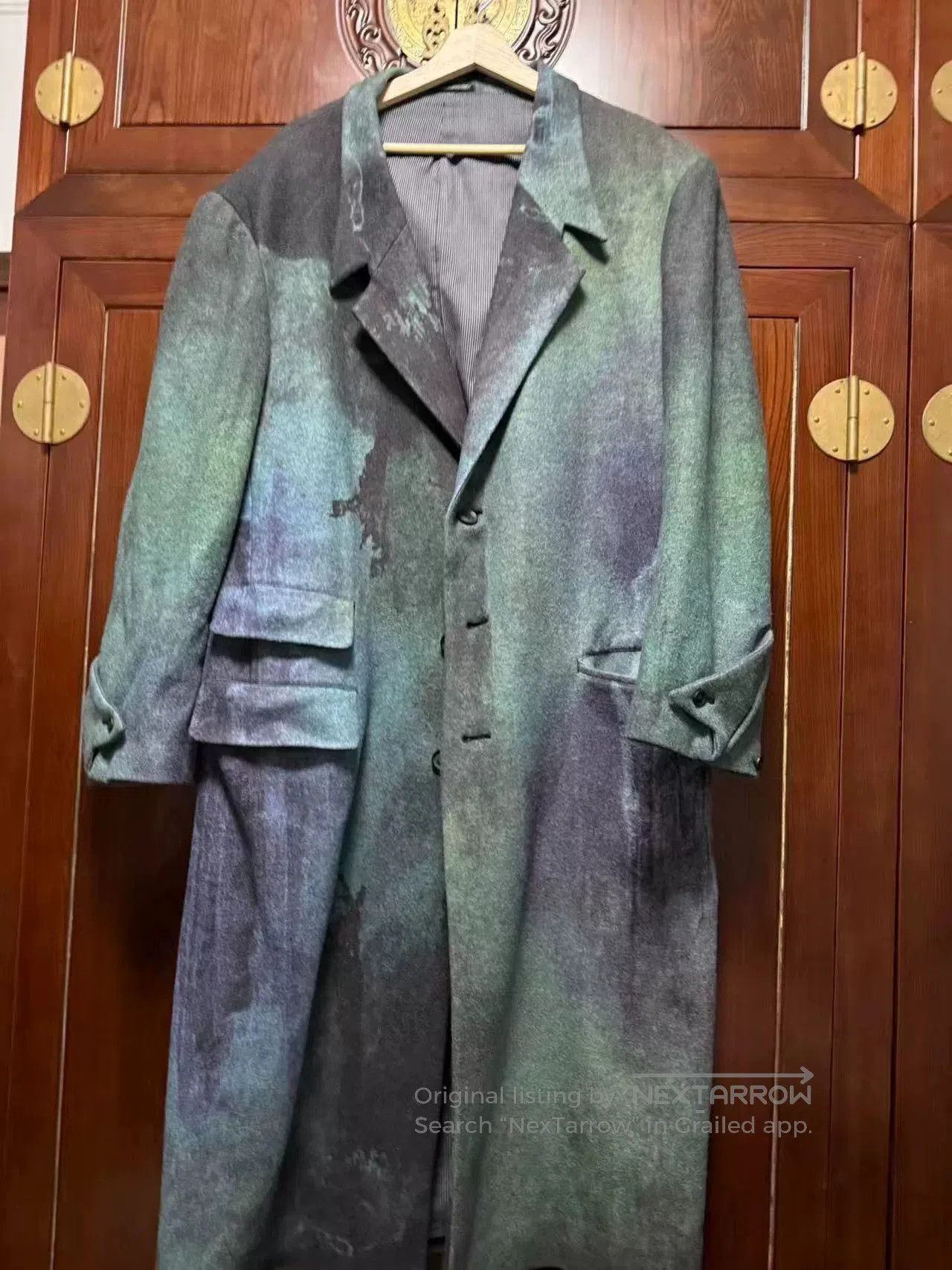 Yohji Yamamoto Watercolor Coat.