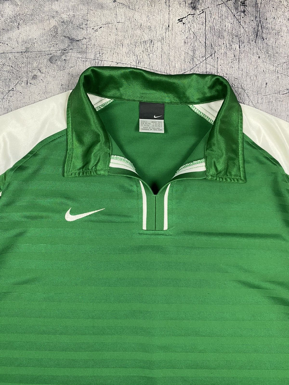 Nike Vintage Nike Dri Fit Drill Y2K Polo Shirt Size US L / EU 52-54 / 3 - 5 Thumbnail